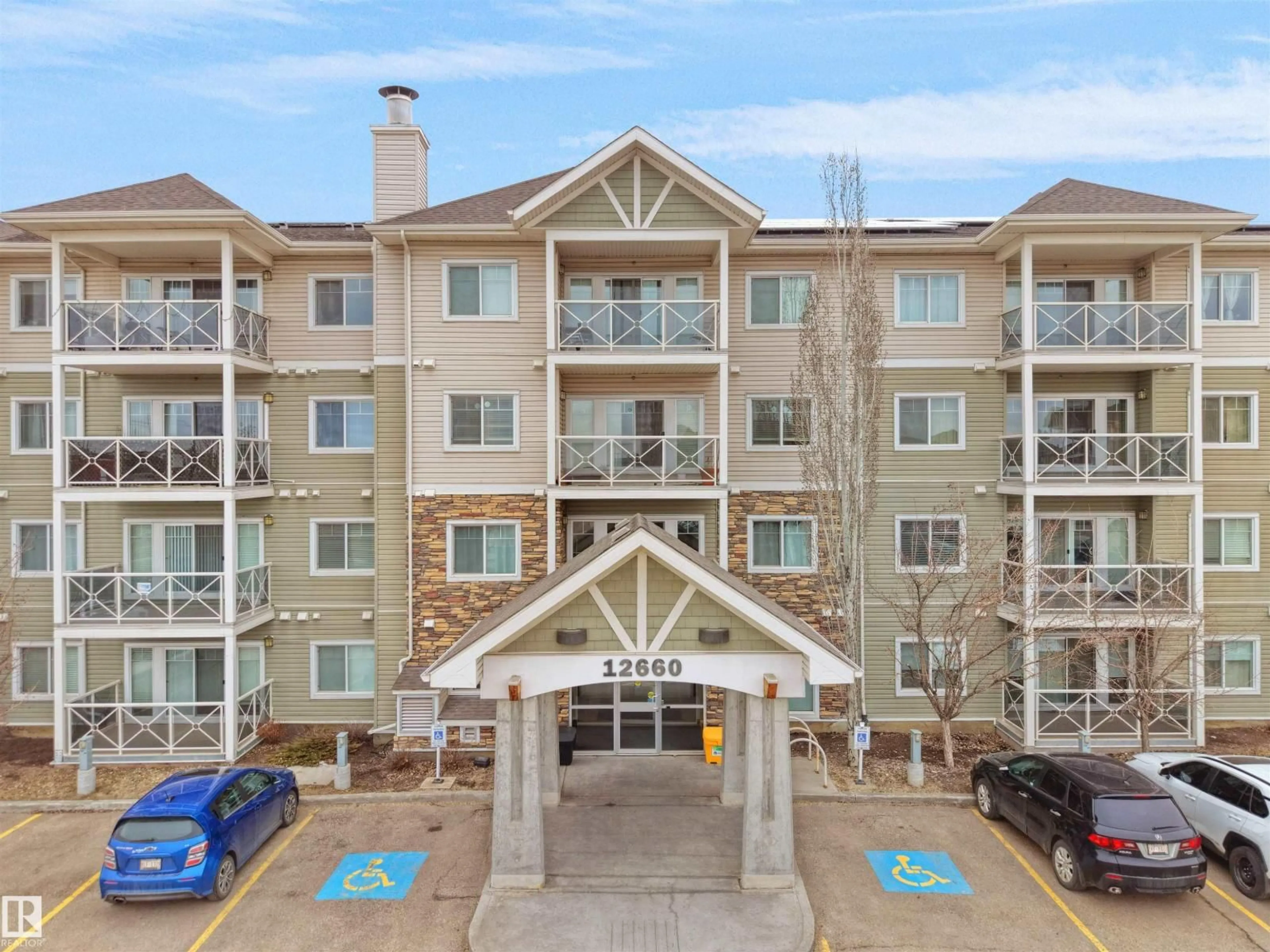 A pic from outside/outdoor area/front of a property/back of a property/a pic from drone, unknown for #106 - 12660 142 AVENUE AV, Edmonton Alberta T5X0J5