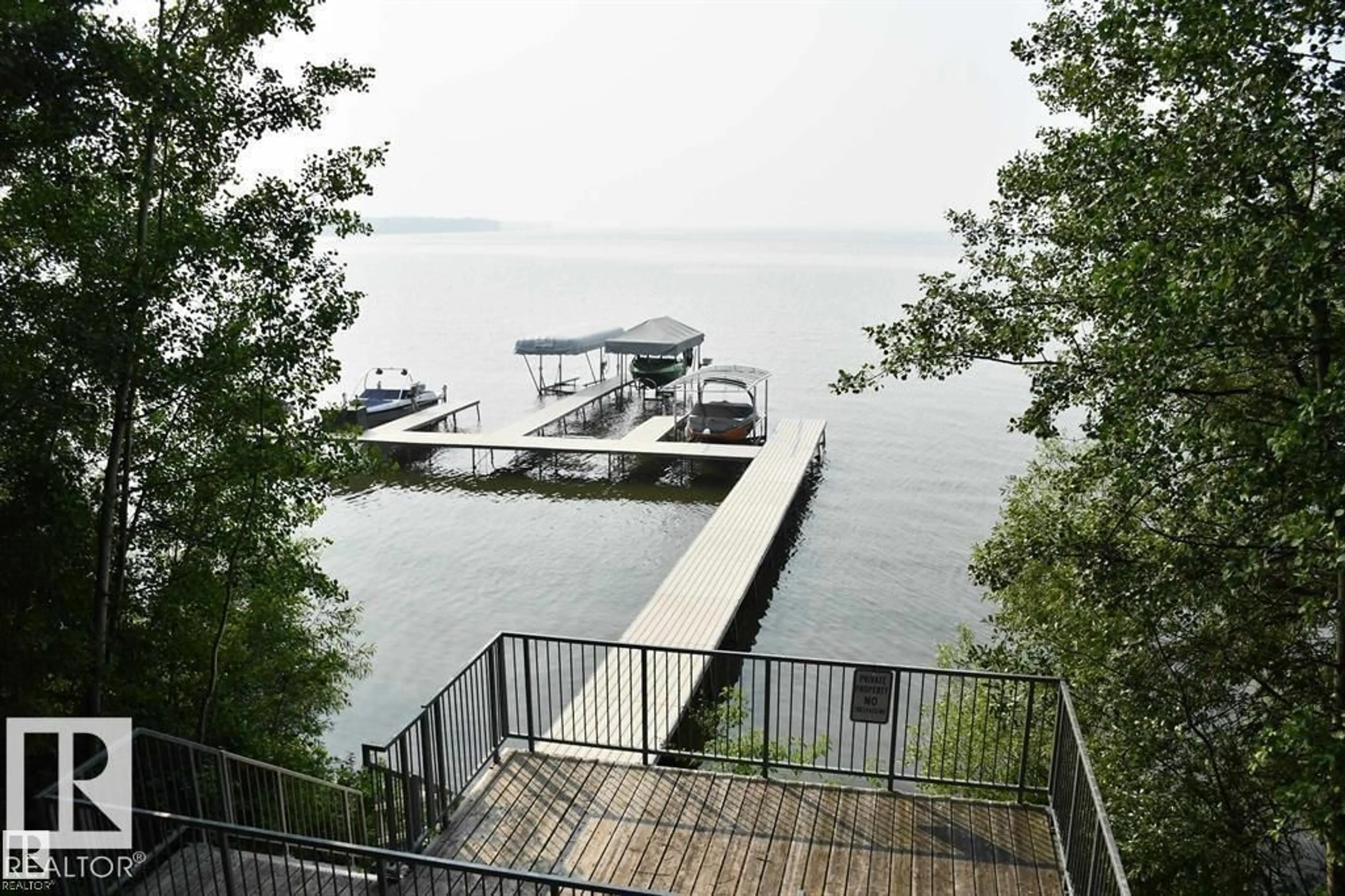 Patio, water/lake/river/ocean view for 90 47411 RGE RD 14, Rural Leduc County Alberta T0C2P0