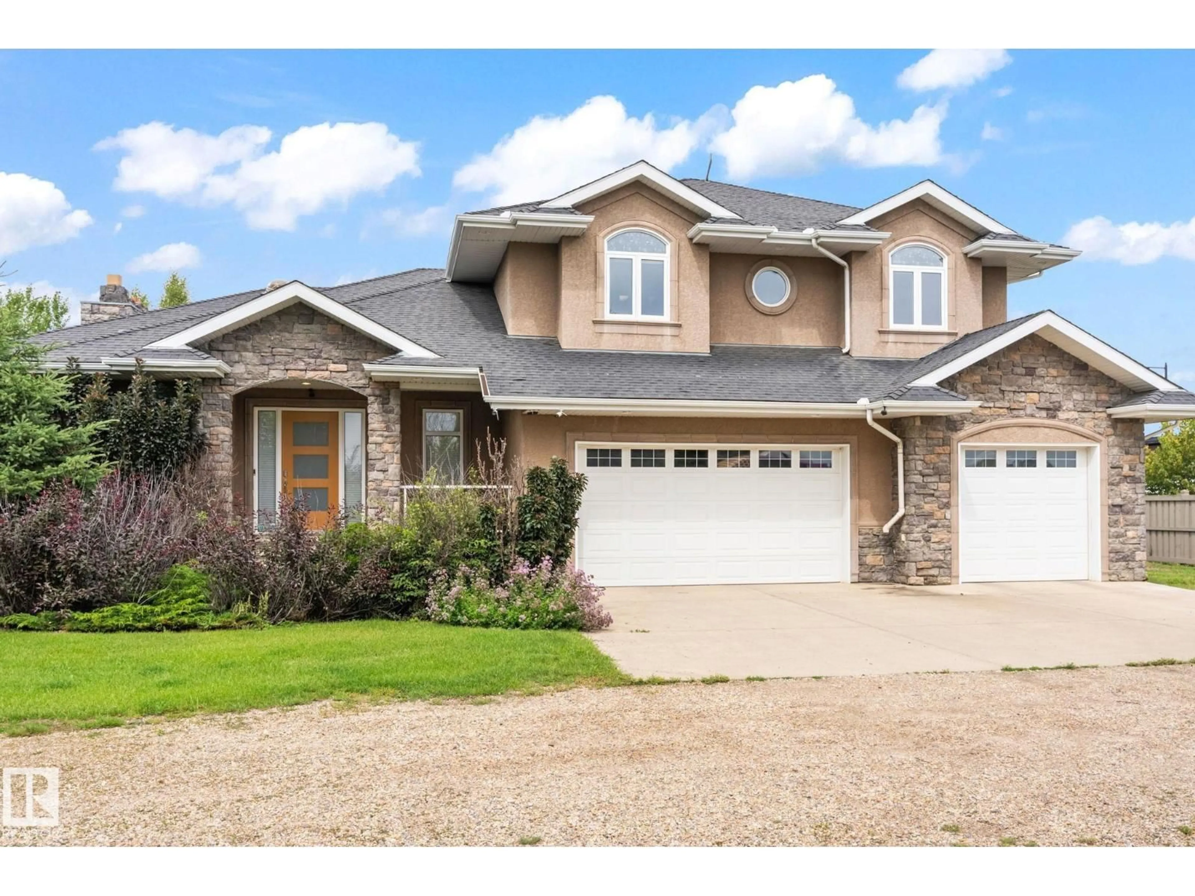 Home with brick exterior material, street for SW - 15860 41 AV, Edmonton Alberta T6W1A6