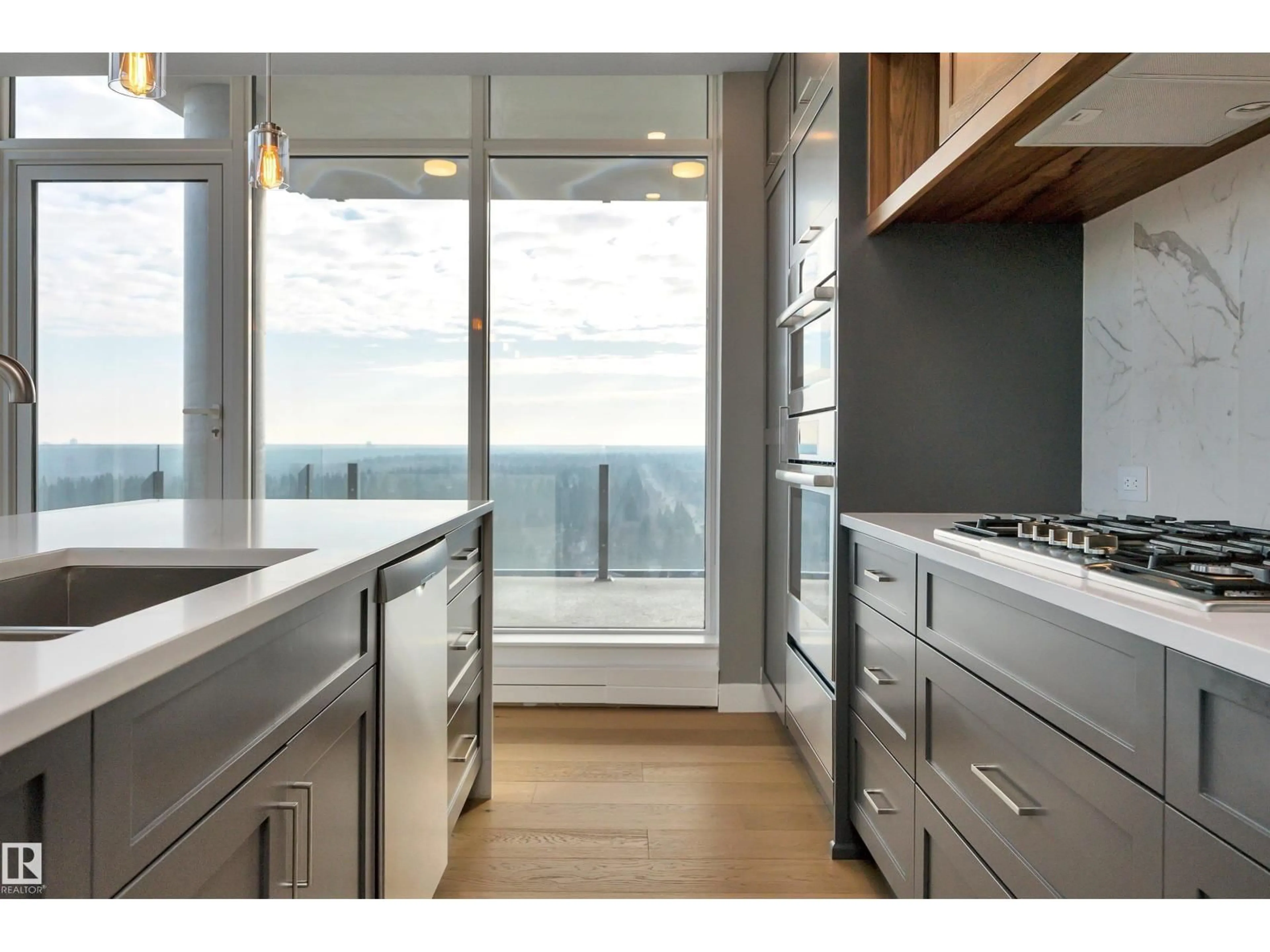 Contemporary kitchen, unknown for 14105 - 1304 BLOCK DR NW, Edmonton Alberta T5N1L5