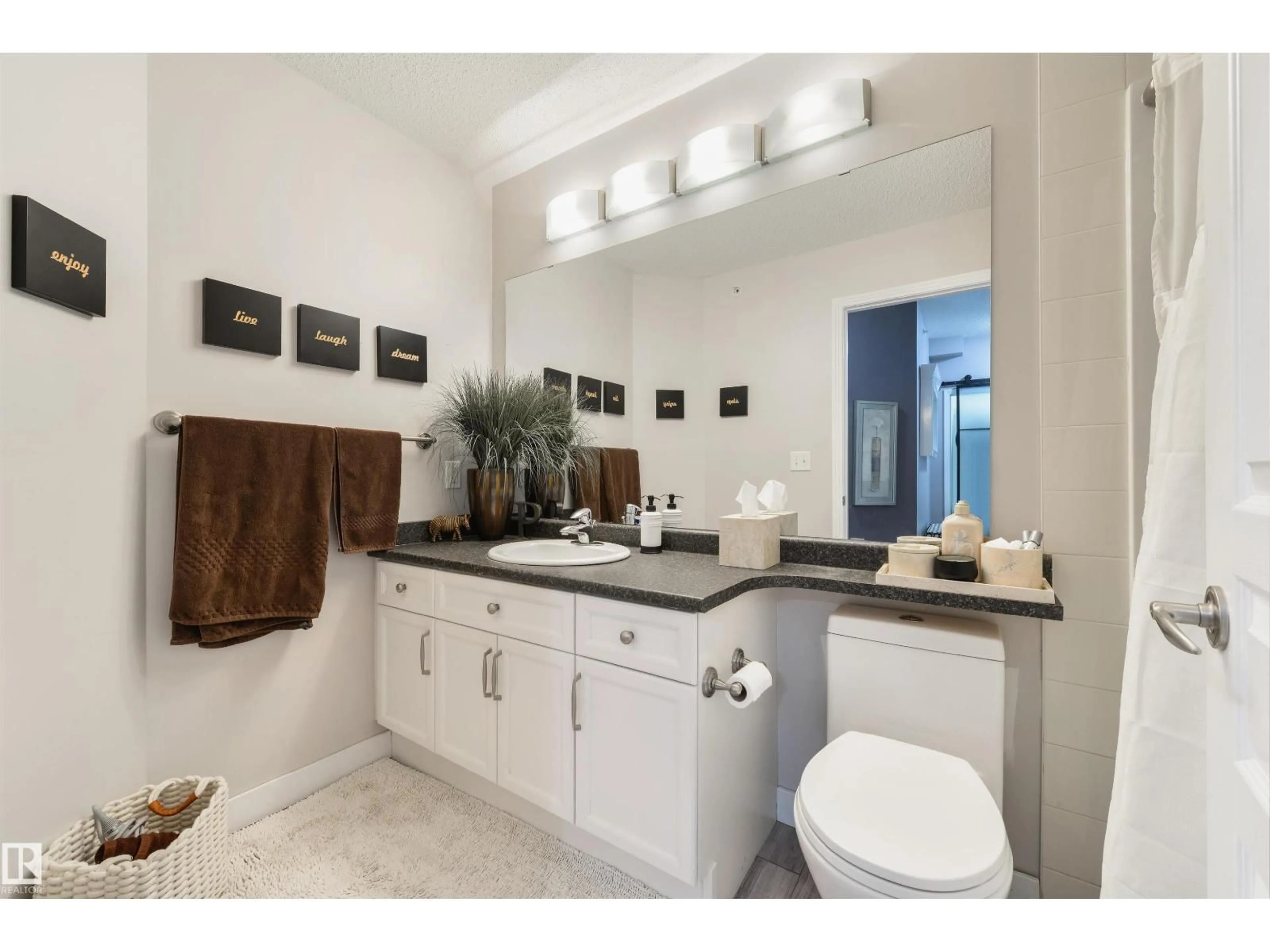 Standard bathroom, ceramic/tile floor for #306 - 8931 156 ST, Edmonton Alberta T5R1V6