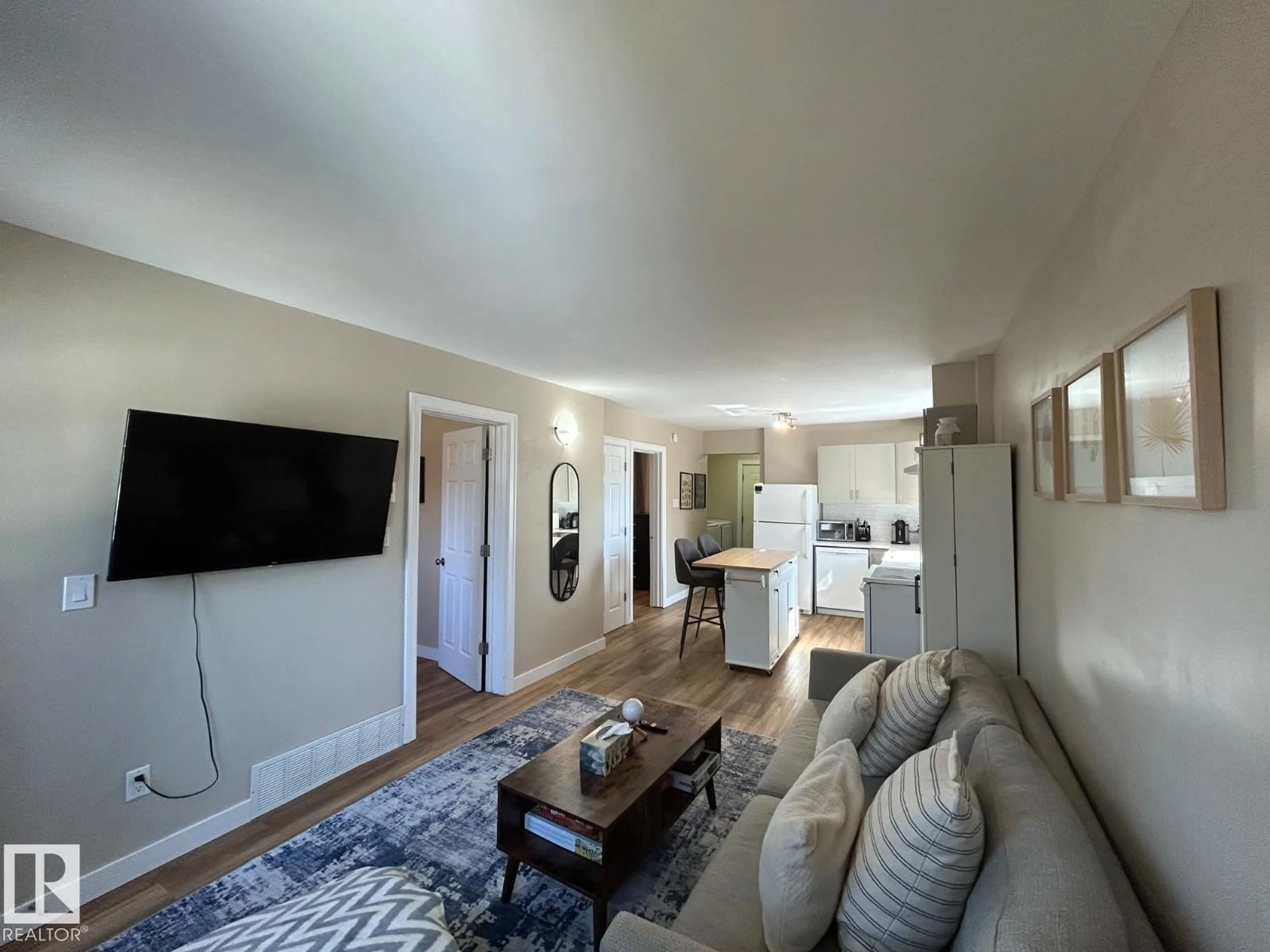 Living room with furniture, unknown for 11017 38 ST NW, Edmonton Alberta T5W2E7