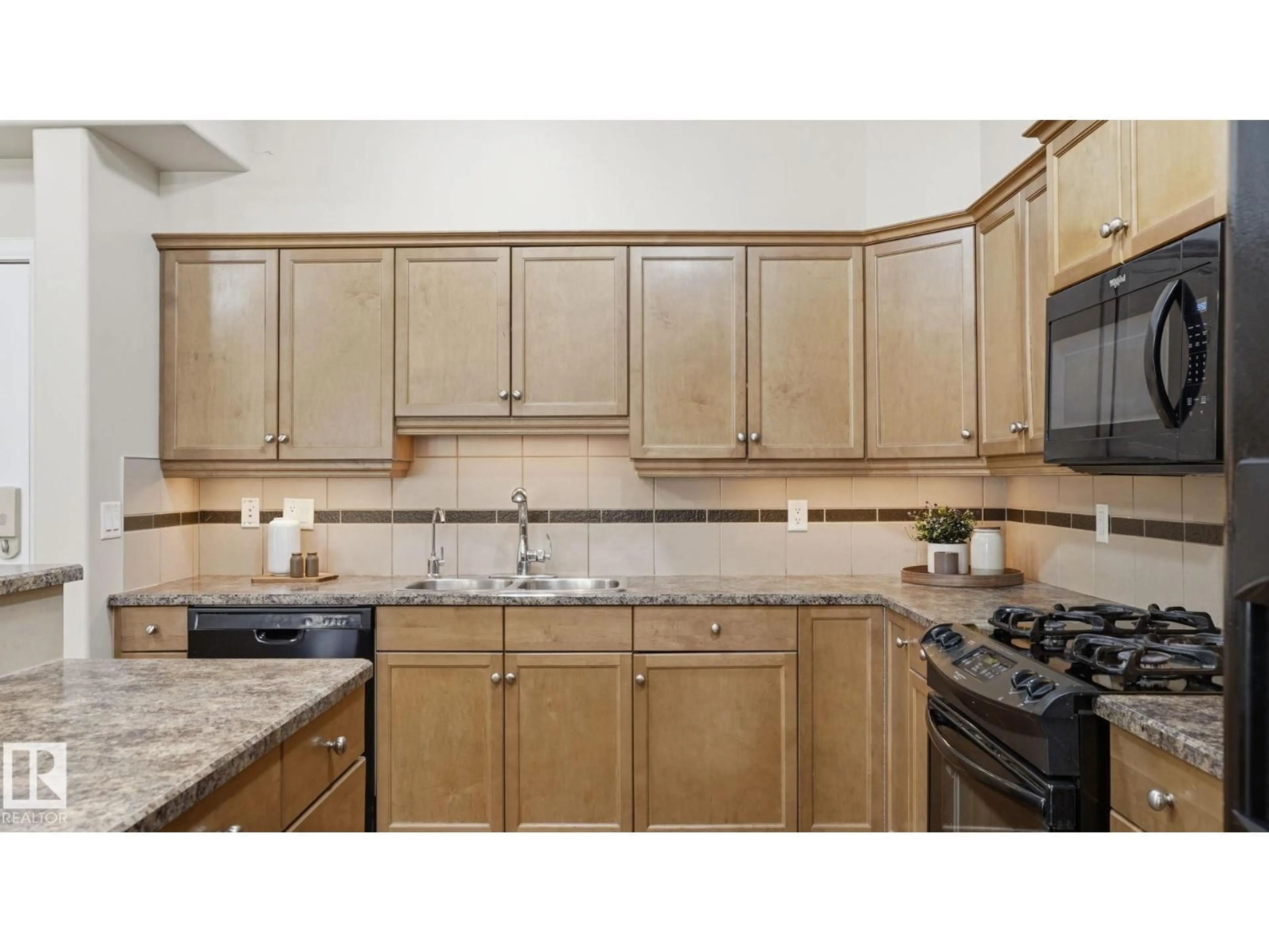 Standard kitchen, ceramic/tile floor for #138 - 1406 HODGSON WY, Edmonton Alberta T6R3K1