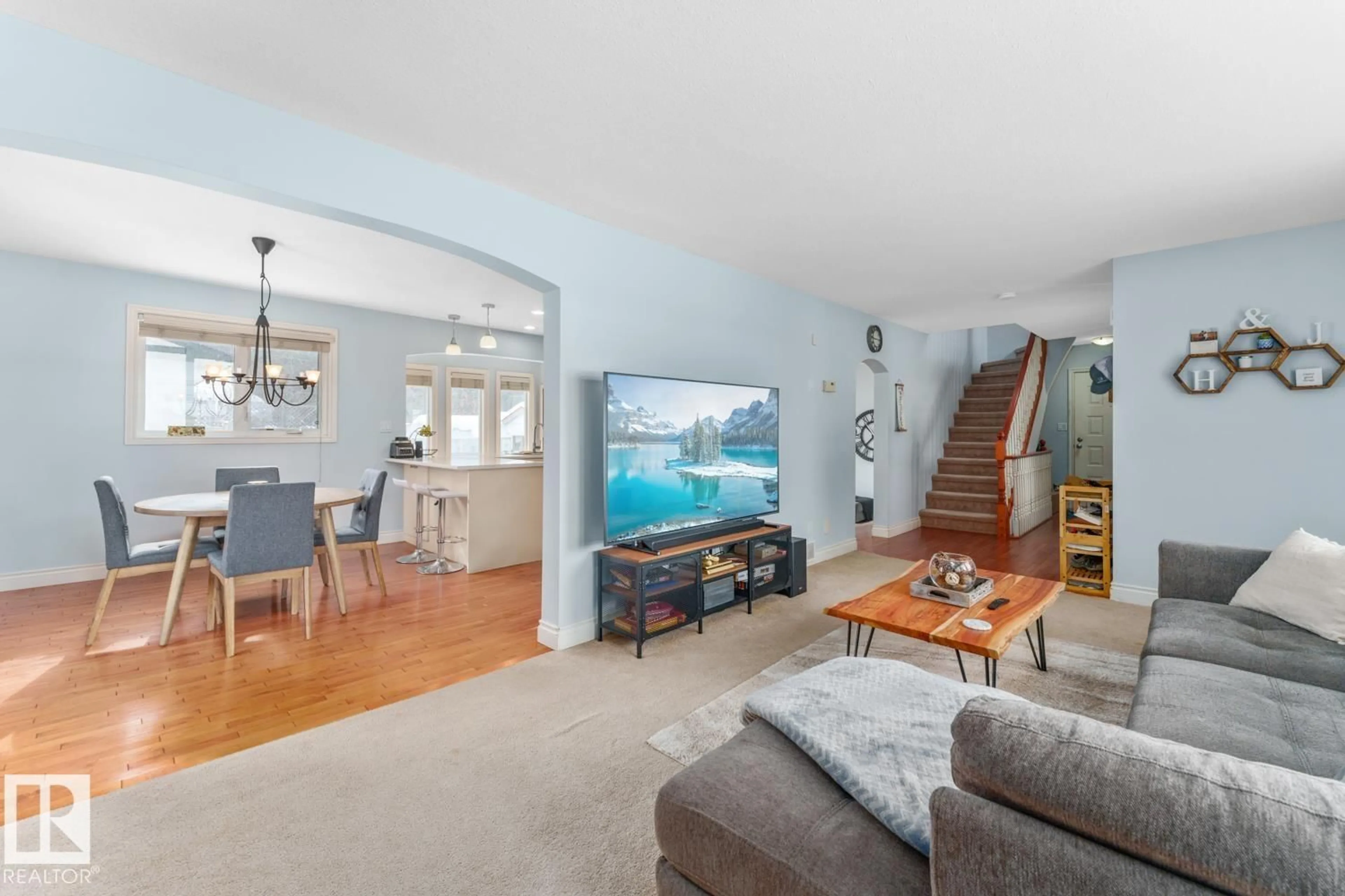 Living room with furniture, unknown for 218 PINE AV, Cold Lake Alberta T9M1E5