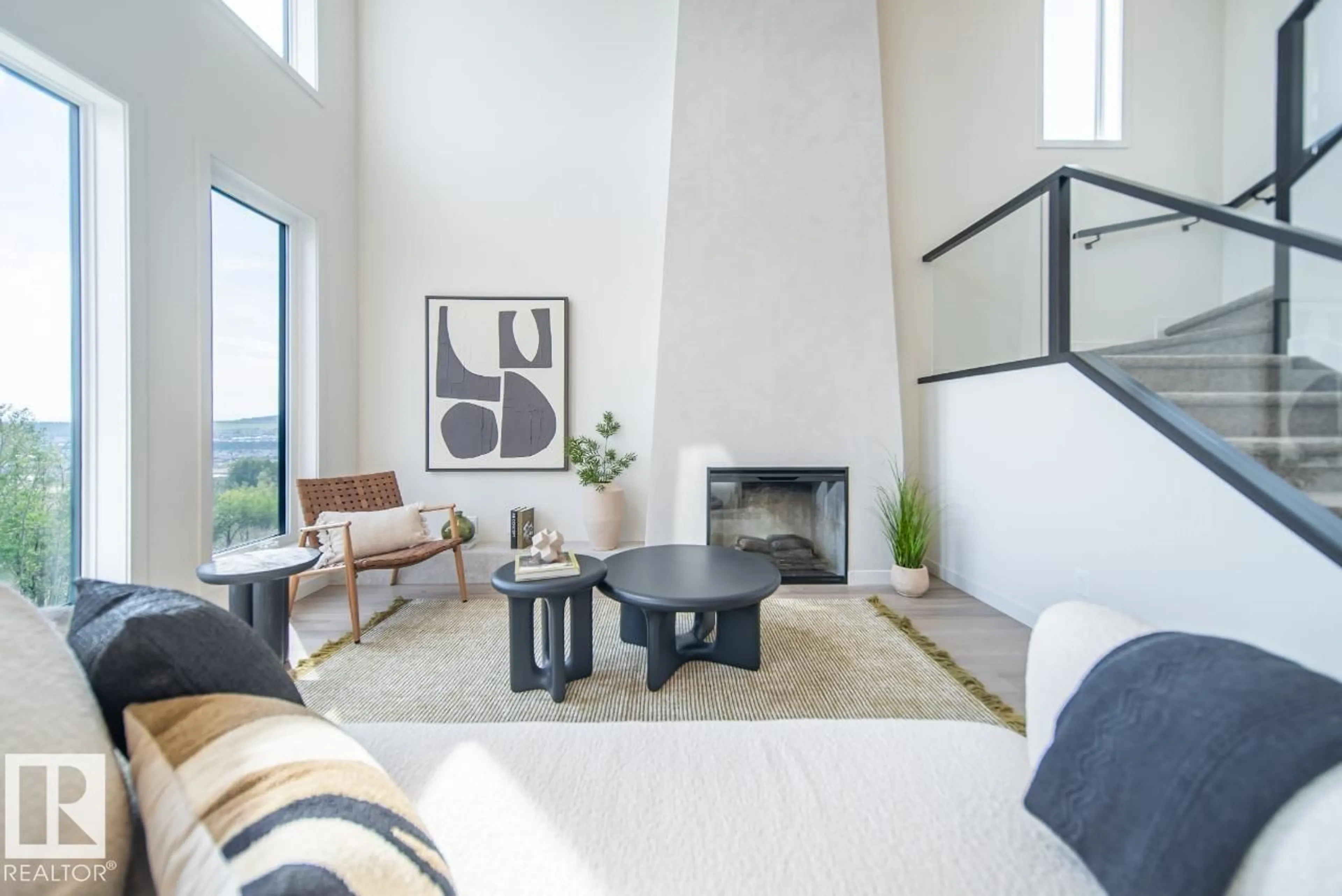 Living room with furniture, unknown for 21 REDBUD WY, St. Albert Alberta T8N8G2