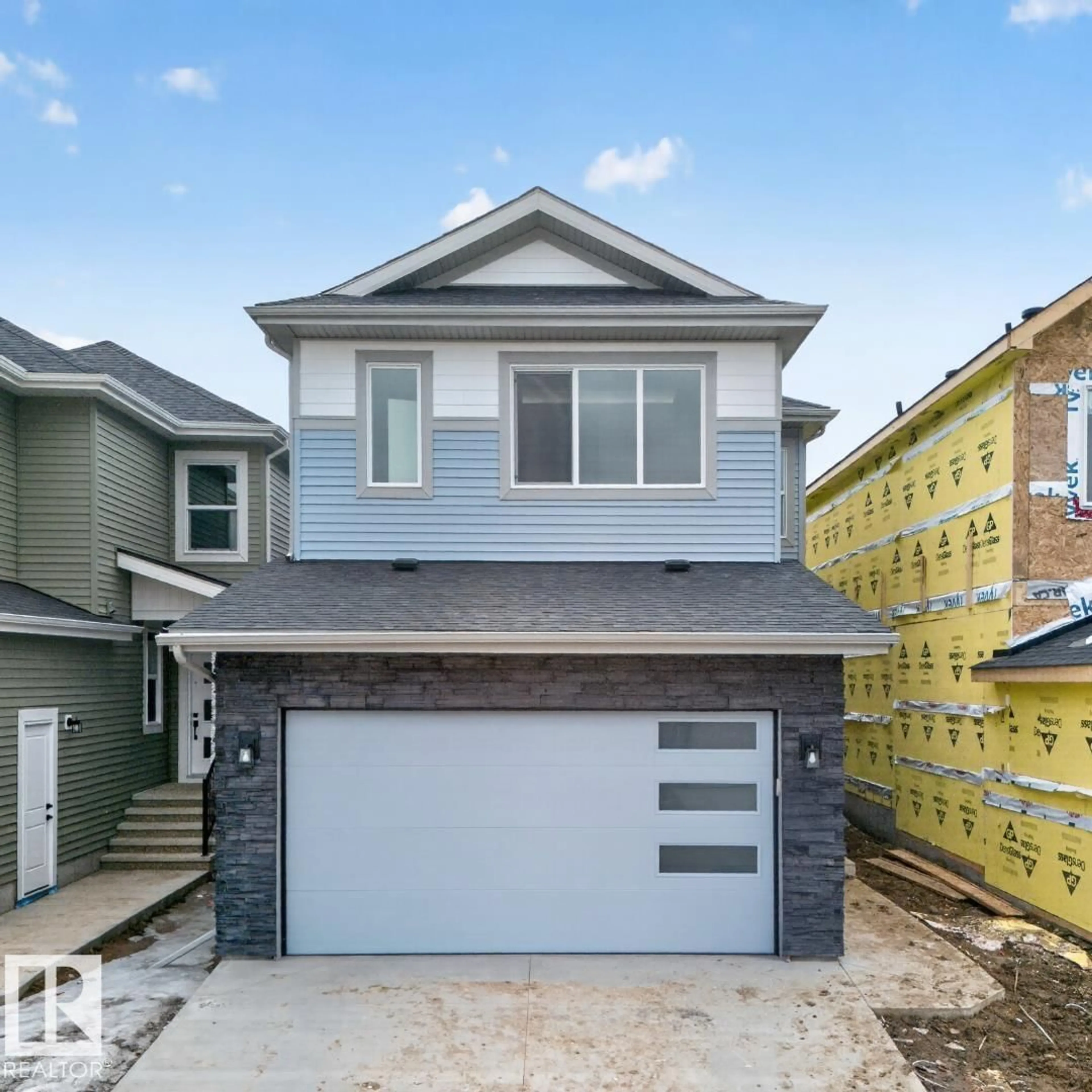 Home with vinyl exterior material, street for 3507 45 AV, Beaumont Alberta T4X3G9