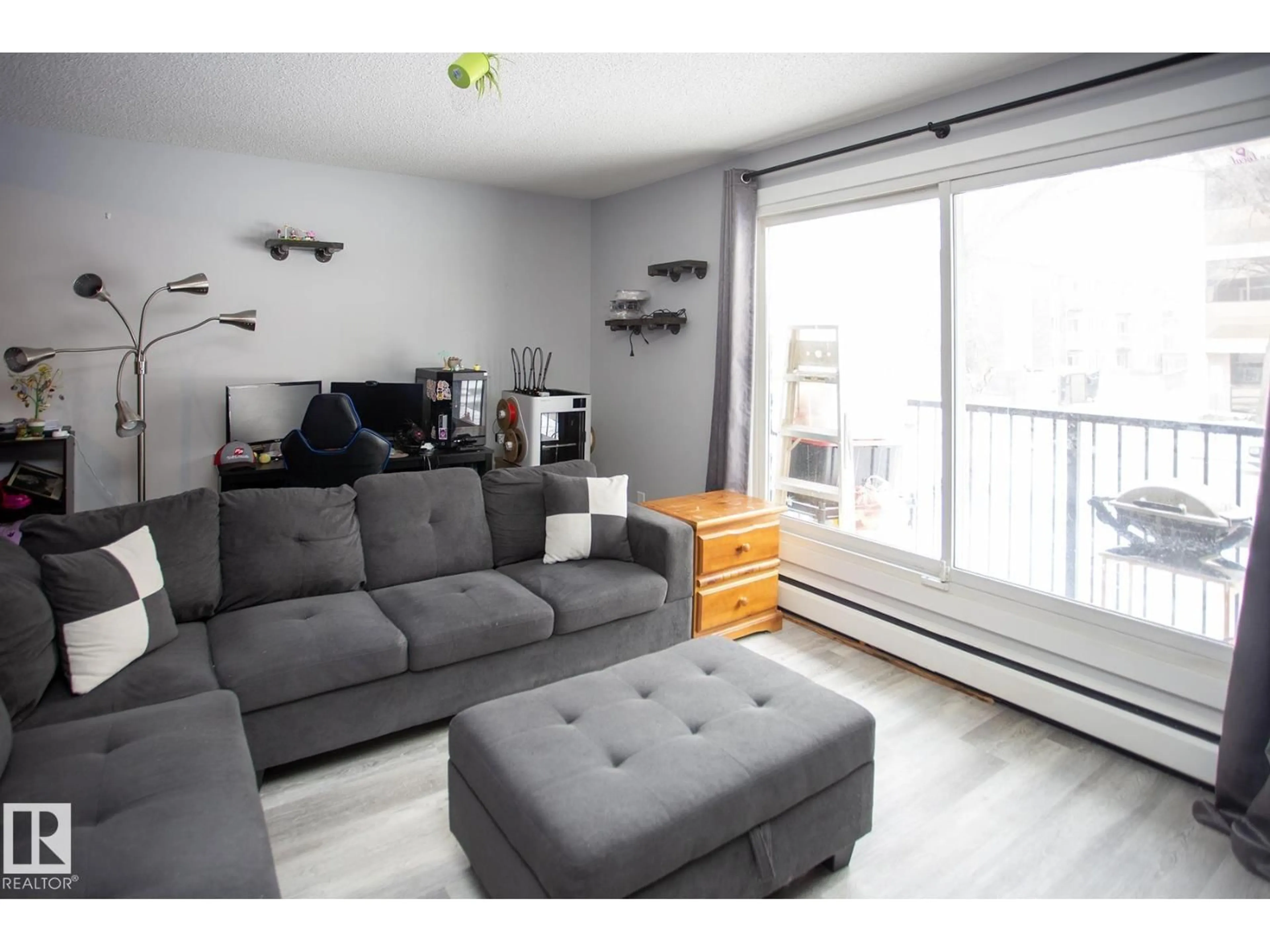 Living room with furniture, unknown for #201 - 10606 123 ST, Edmonton Alberta T5N1P2