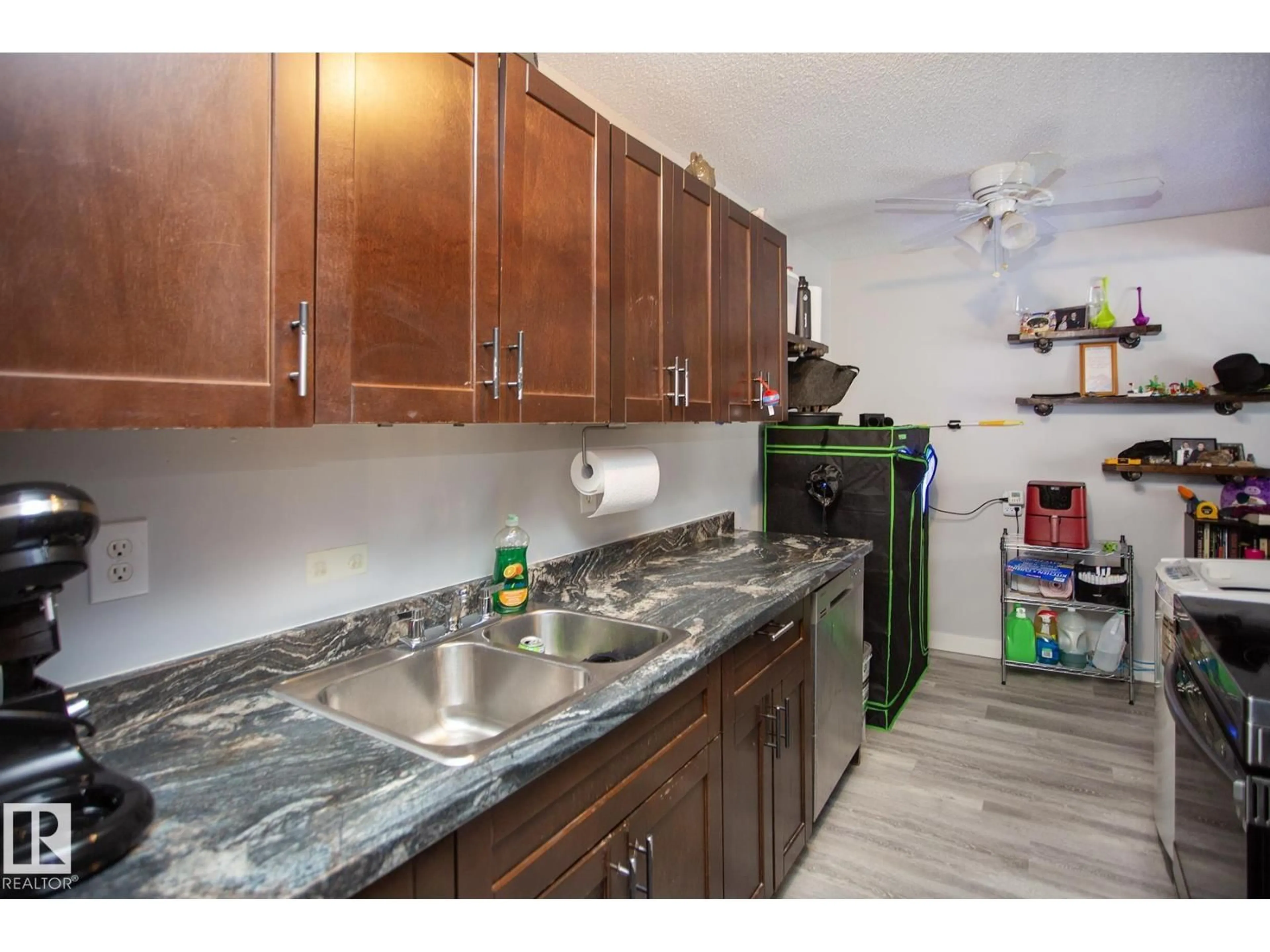 Standard kitchen, unknown for #201 - 10606 123 ST, Edmonton Alberta T5N1P2