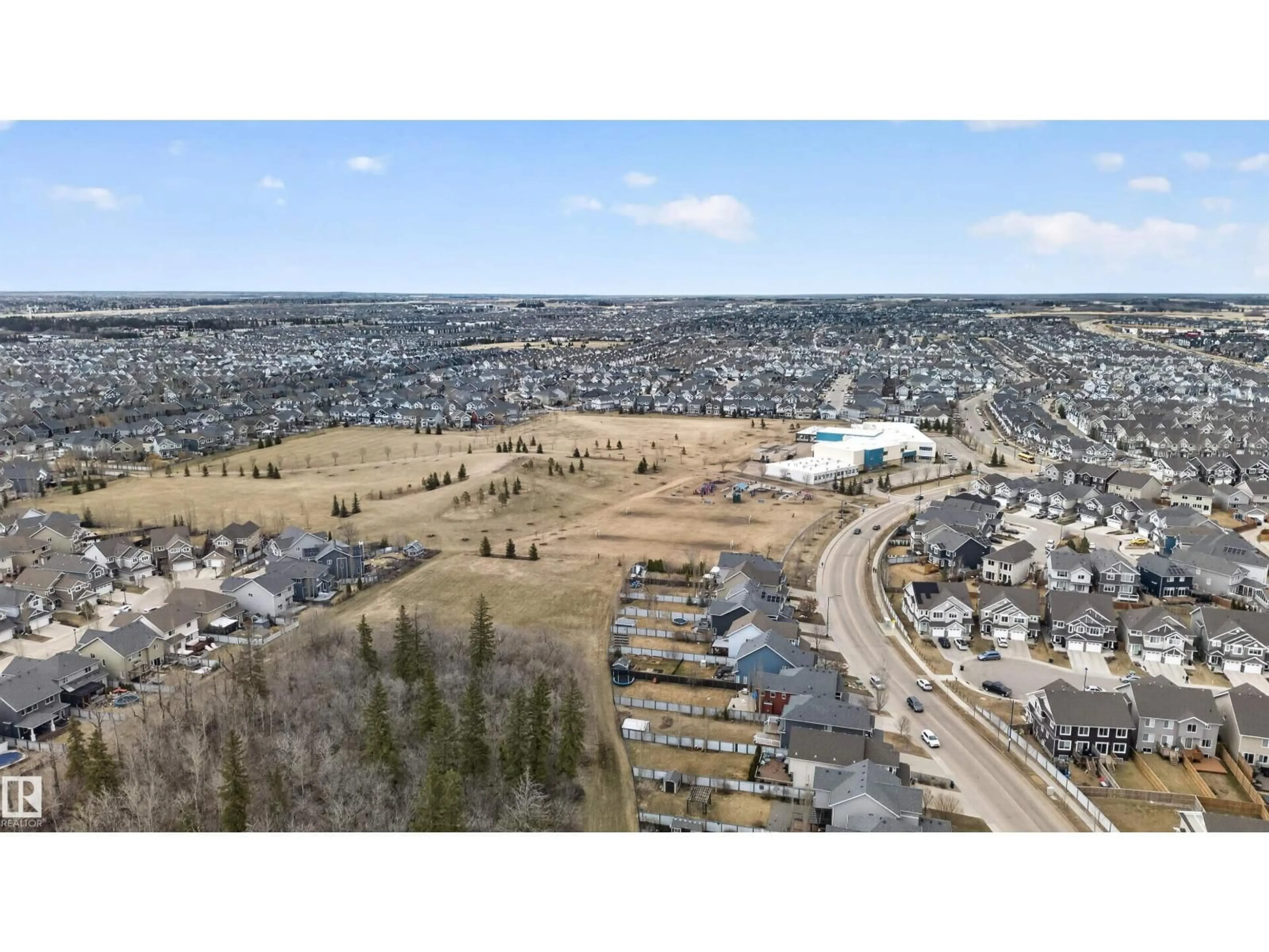 A pic from outside/outdoor area/front of a property/back of a property/a pic from drone, mountain view for 8825 24 AV, Edmonton Alberta T6X2C9