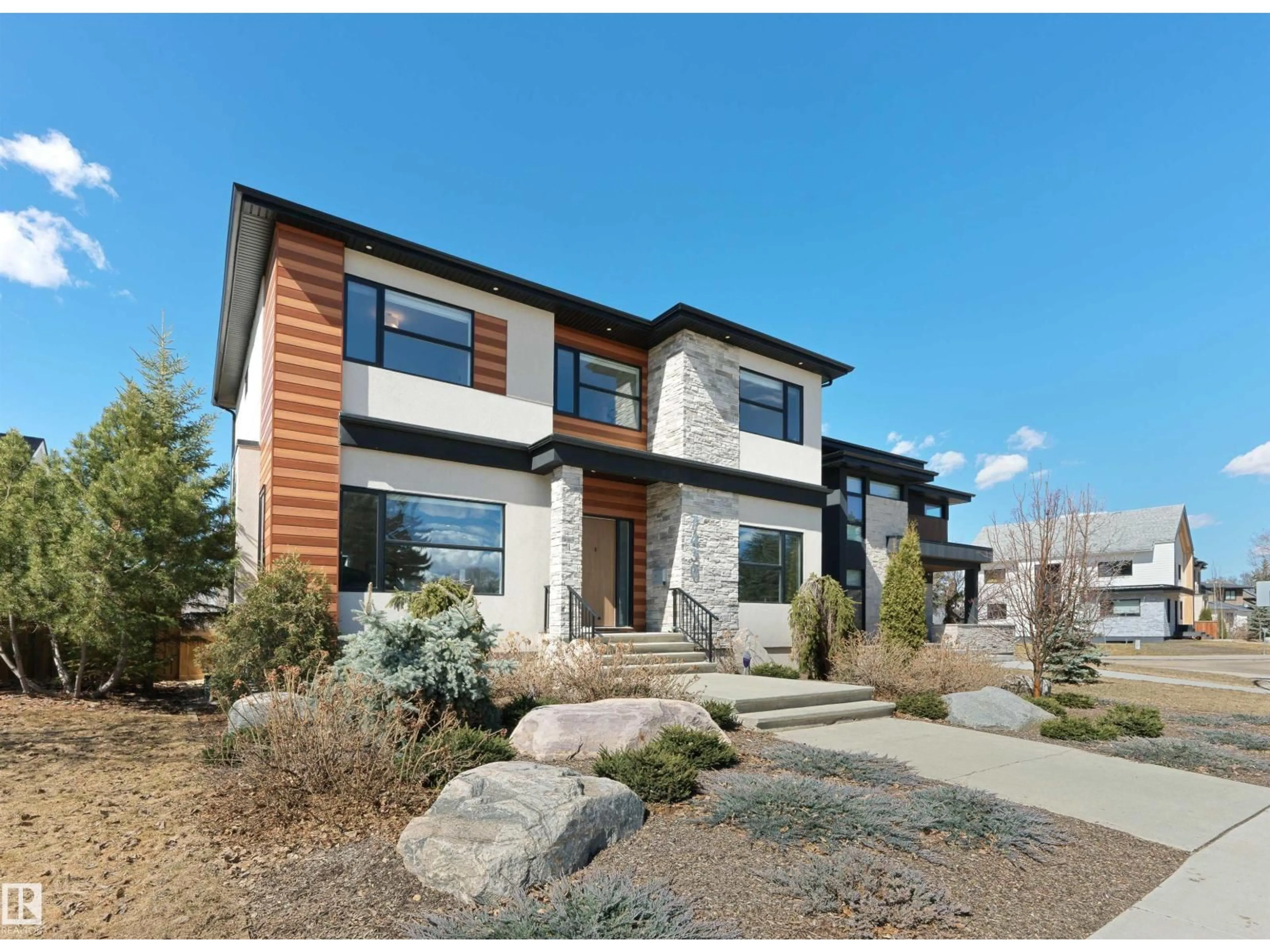 Home with brick exterior material, street for 7430 119 ST, Edmonton Alberta T6G1W1