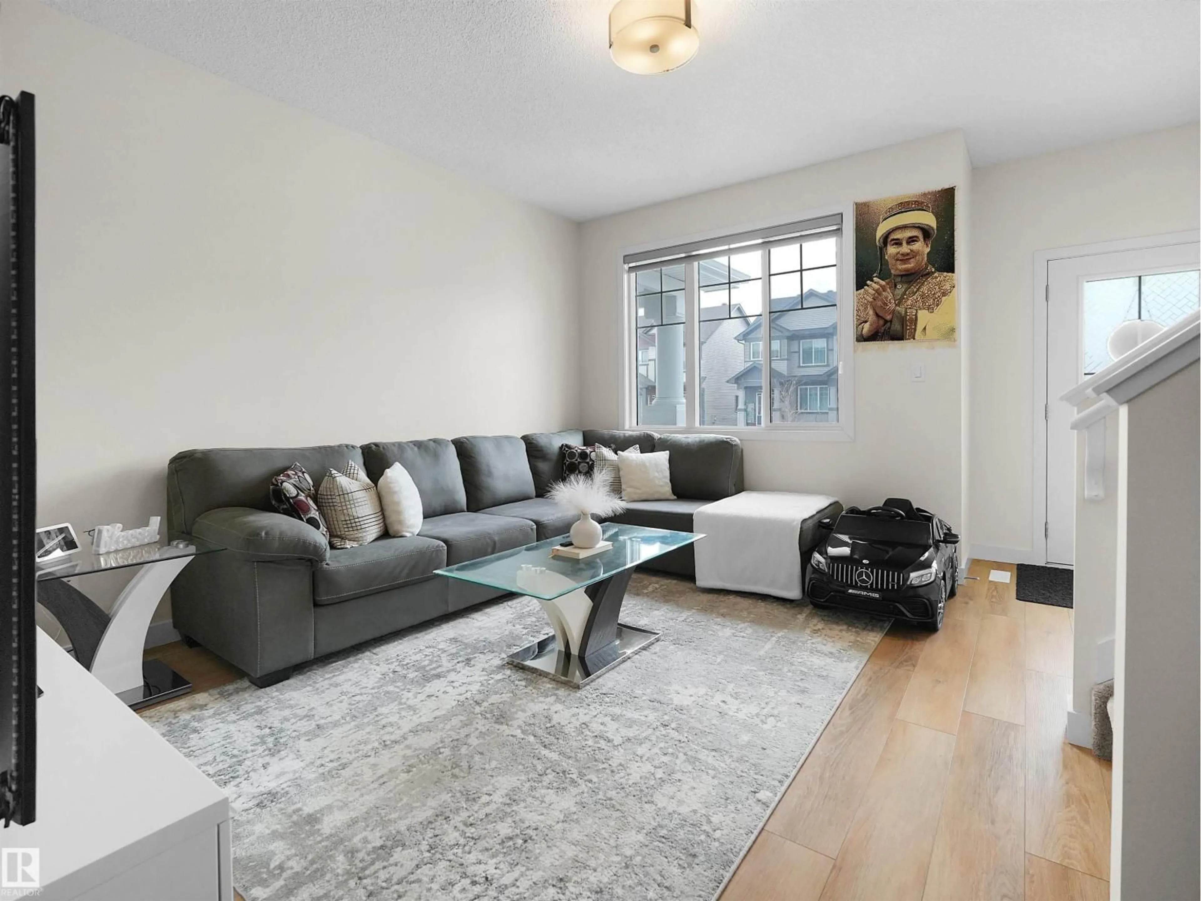 Living room with furniture, unknown for 209 DESROCHERS BV, Edmonton Alberta T6W4N2