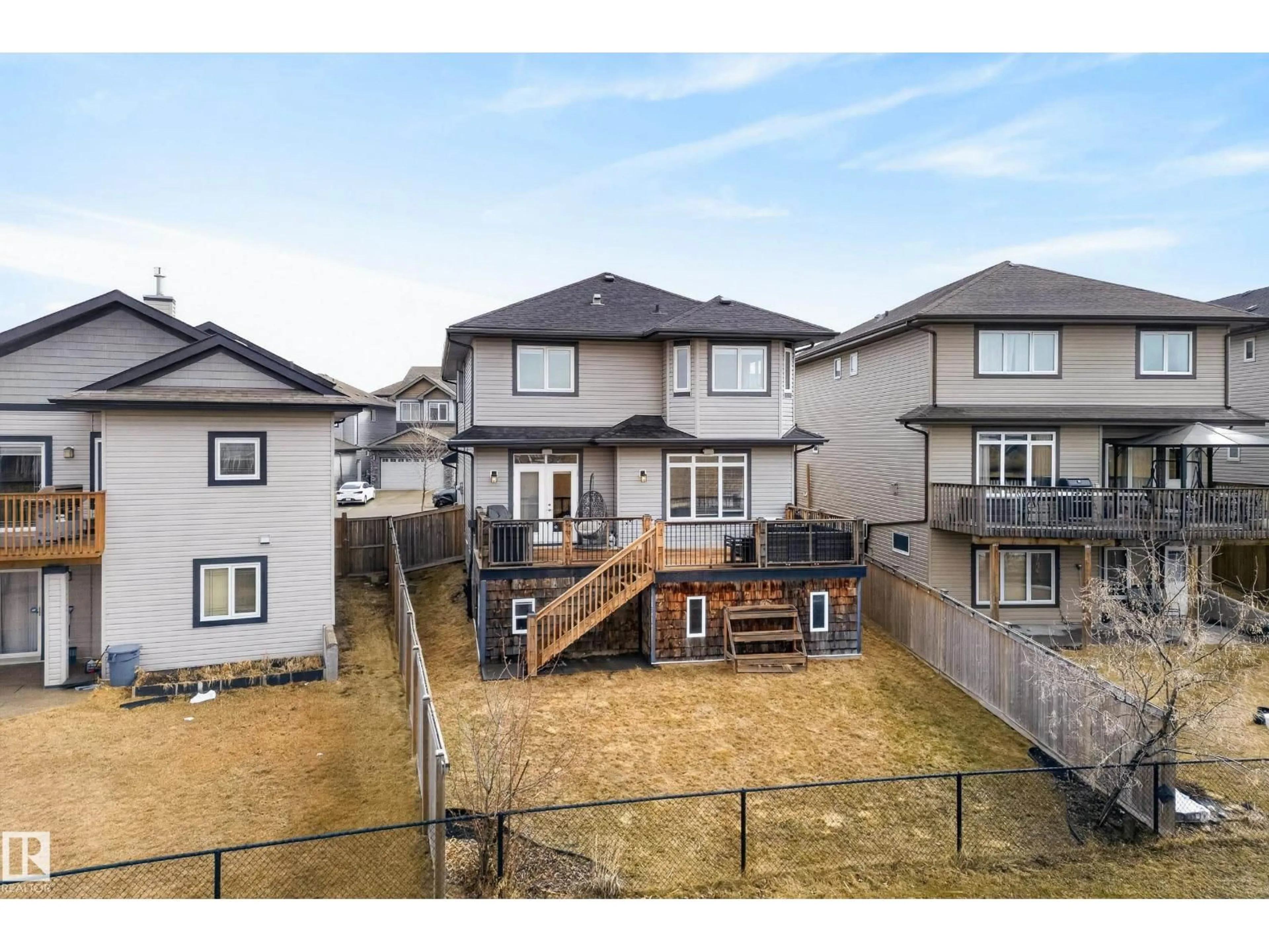 A pic from outside/outdoor area/front of a property/back of a property/a pic from drone, mountain view for 2110 53 ST, Edmonton Alberta T6L3K3