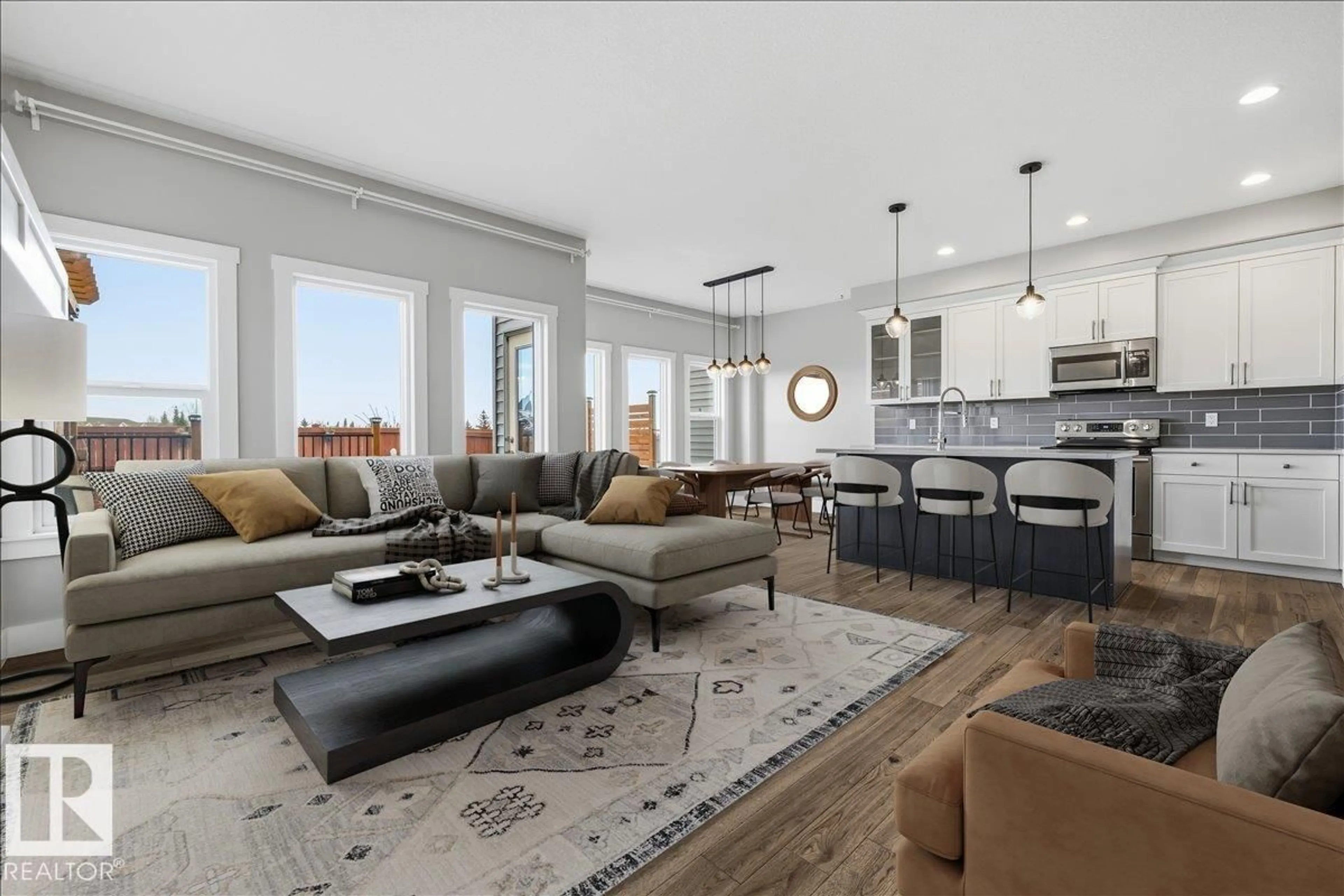 Living room with furniture, unknown for 88 TRIBUTE CM, Spruce Grove Alberta T7X0W6