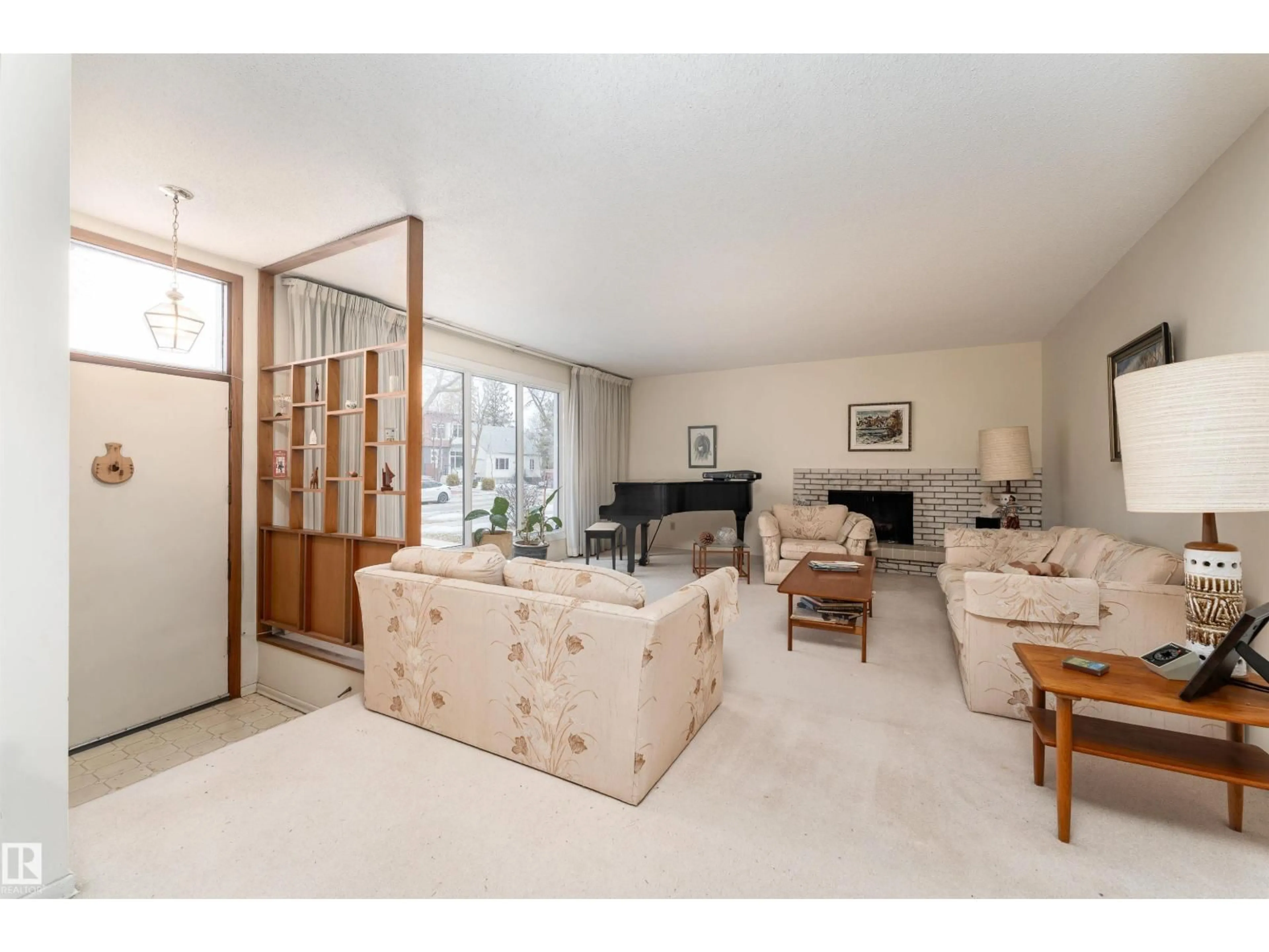 Living room with furniture, unknown for 11315 75 AV, Edmonton Alberta T6G0H6