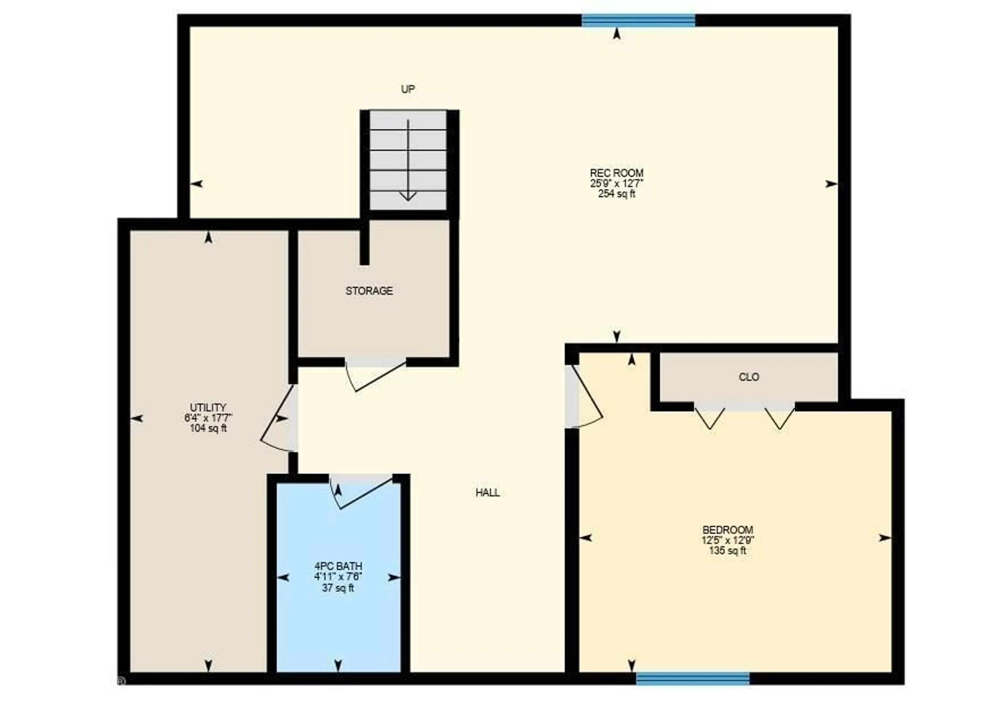 Floor plan for SW - 611 176 ST, Edmonton Alberta T6W2G7