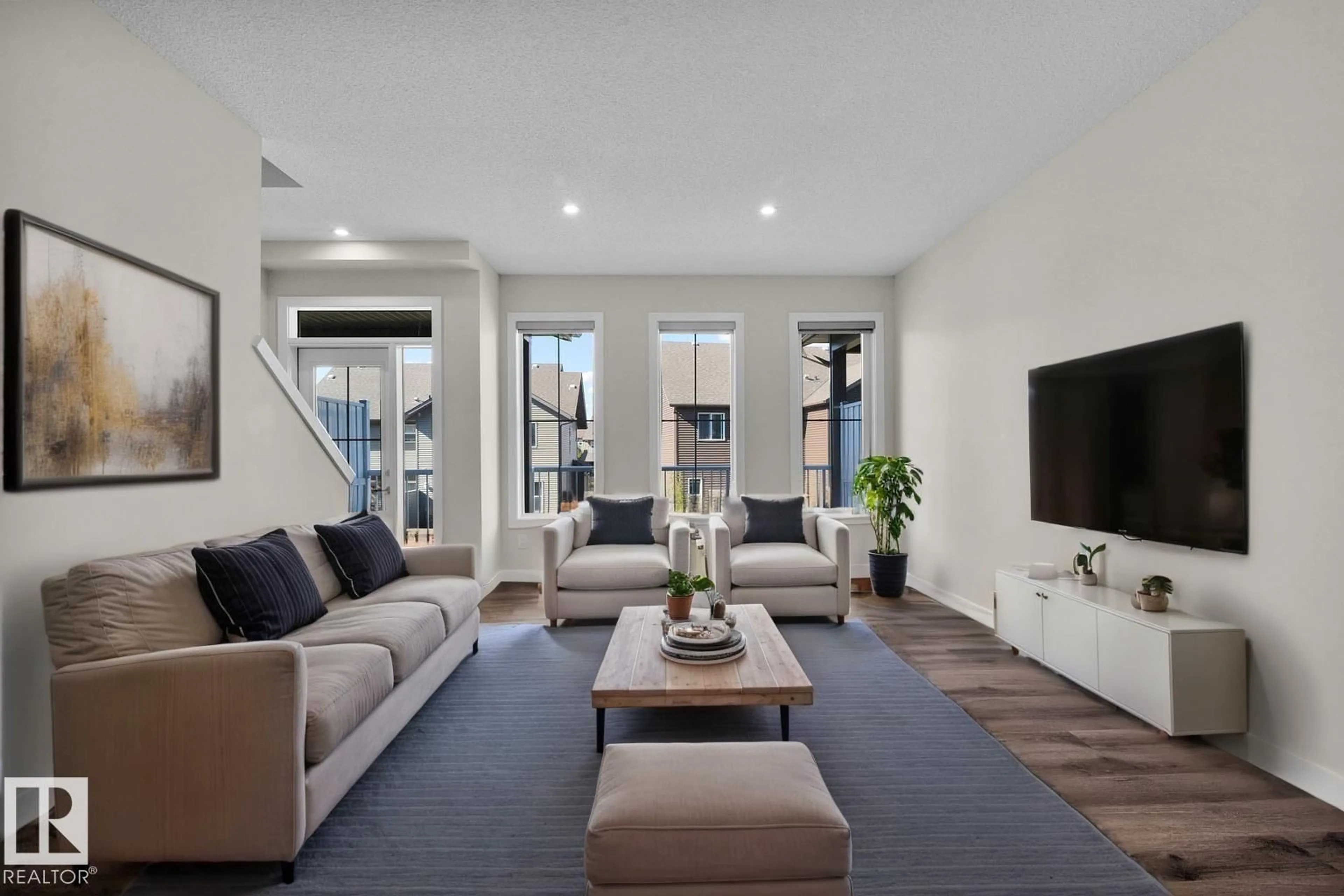 Living room with furniture, unknown for #28 - 1051 GRAYDON HILL BV, Edmonton Alberta T6W3C8