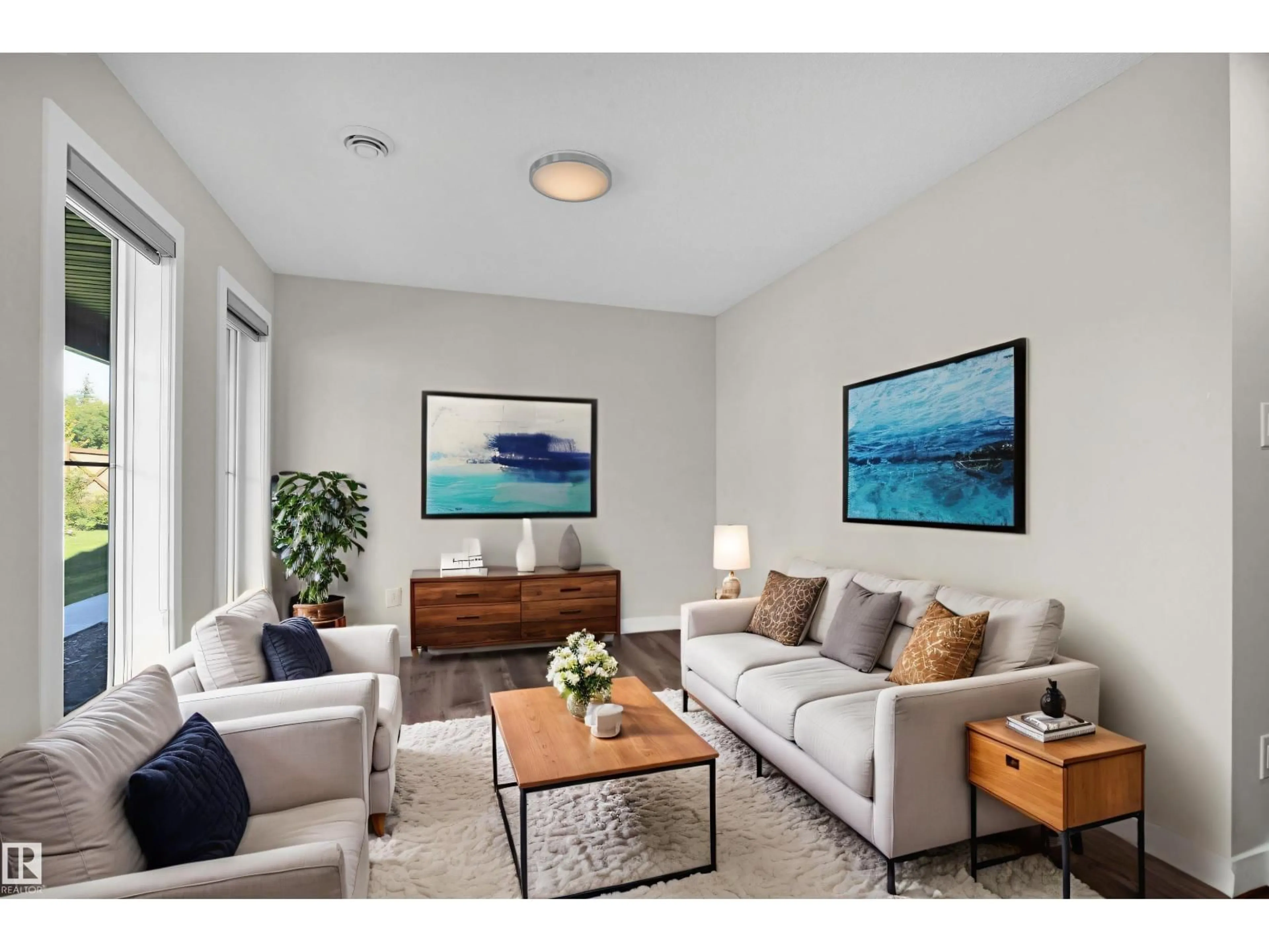 Living room with furniture, unknown for #28 - 1051 GRAYDON HILL BV, Edmonton Alberta T6W3C8