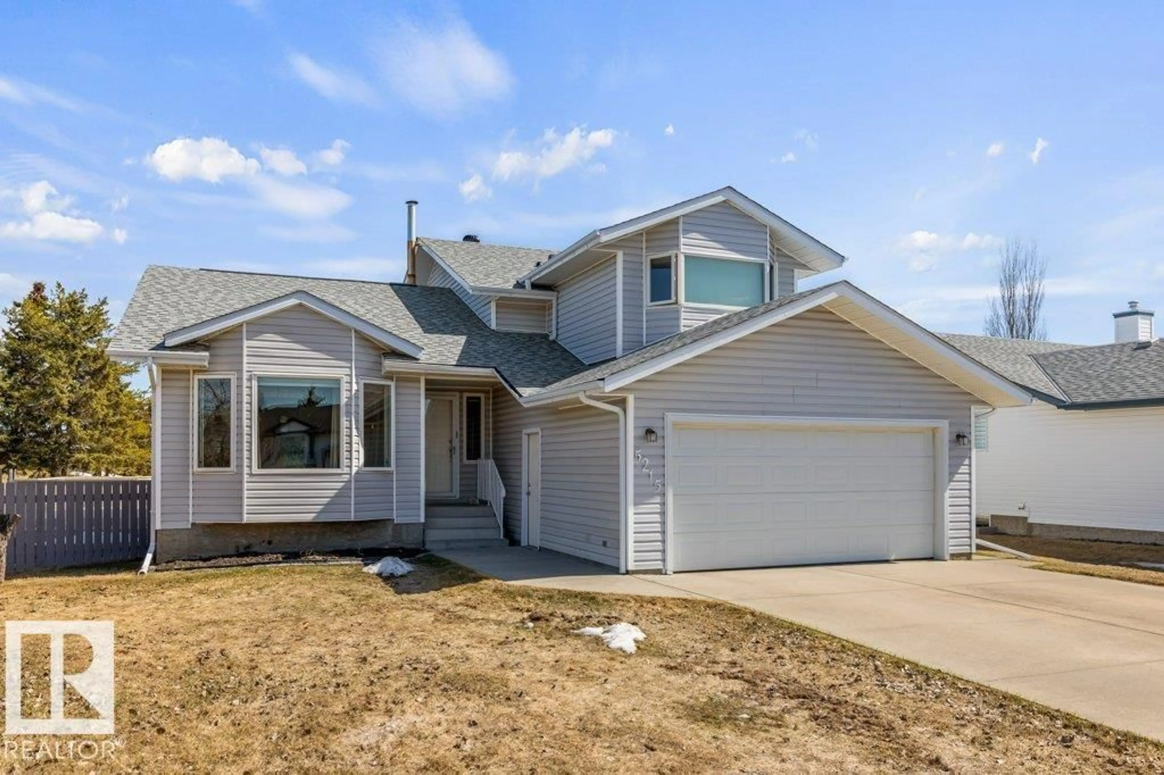 Home with vinyl exterior material, street for 5215 52A ST, Legal Alberta T0G1L0