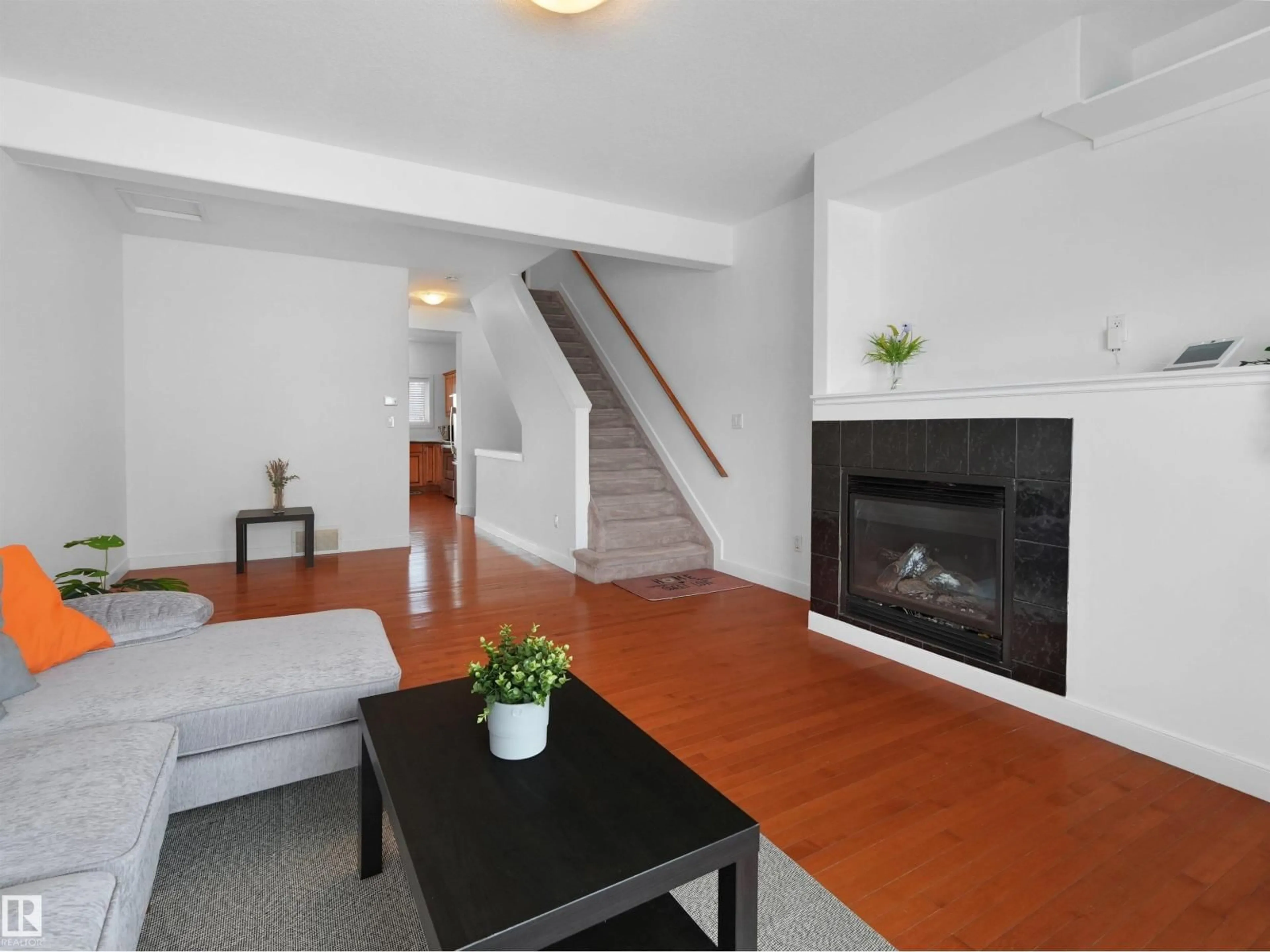 Living room with furniture, unknown for #11 - 13215 153 AV, Edmonton Alberta T6V0B6