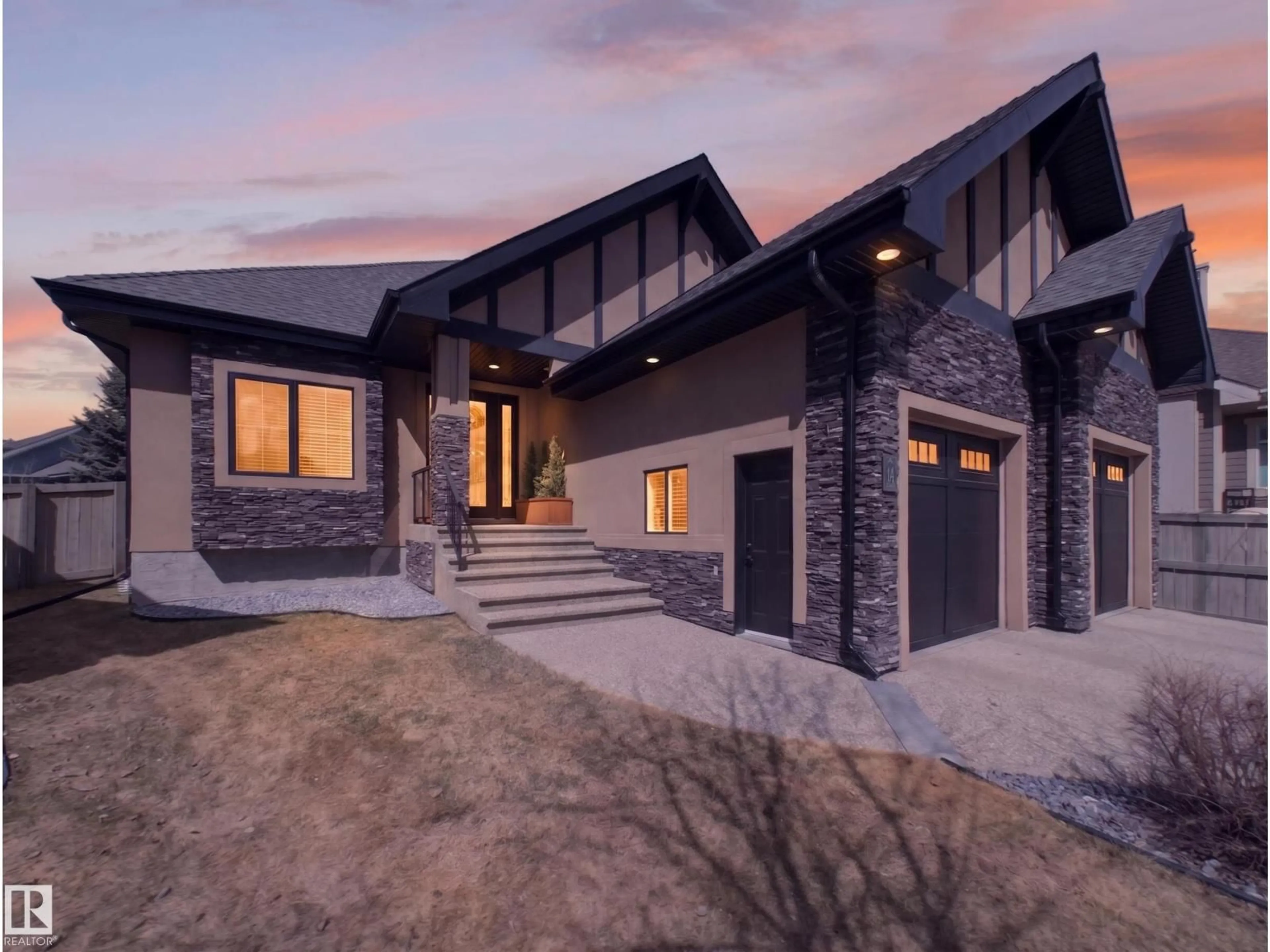 Home with brick exterior material, street for #14 - 10550 ELLERSLIE RD, Edmonton Alberta T6W0Y2