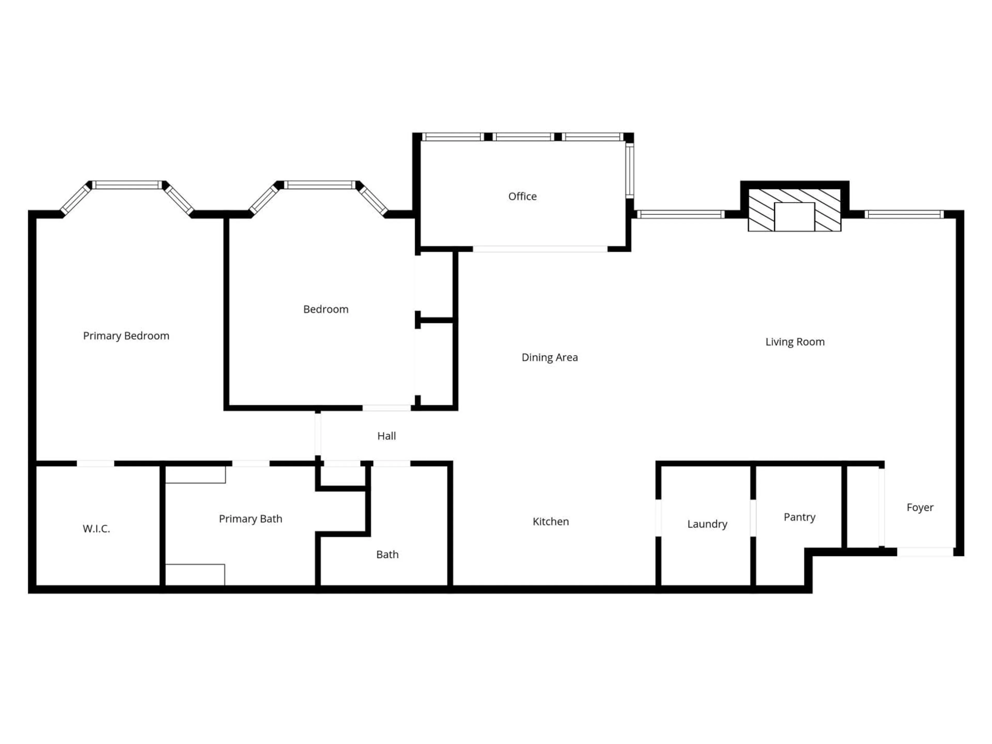 Floor plan for #11 - 10172 118 ST, Edmonton Alberta T5K1Y4