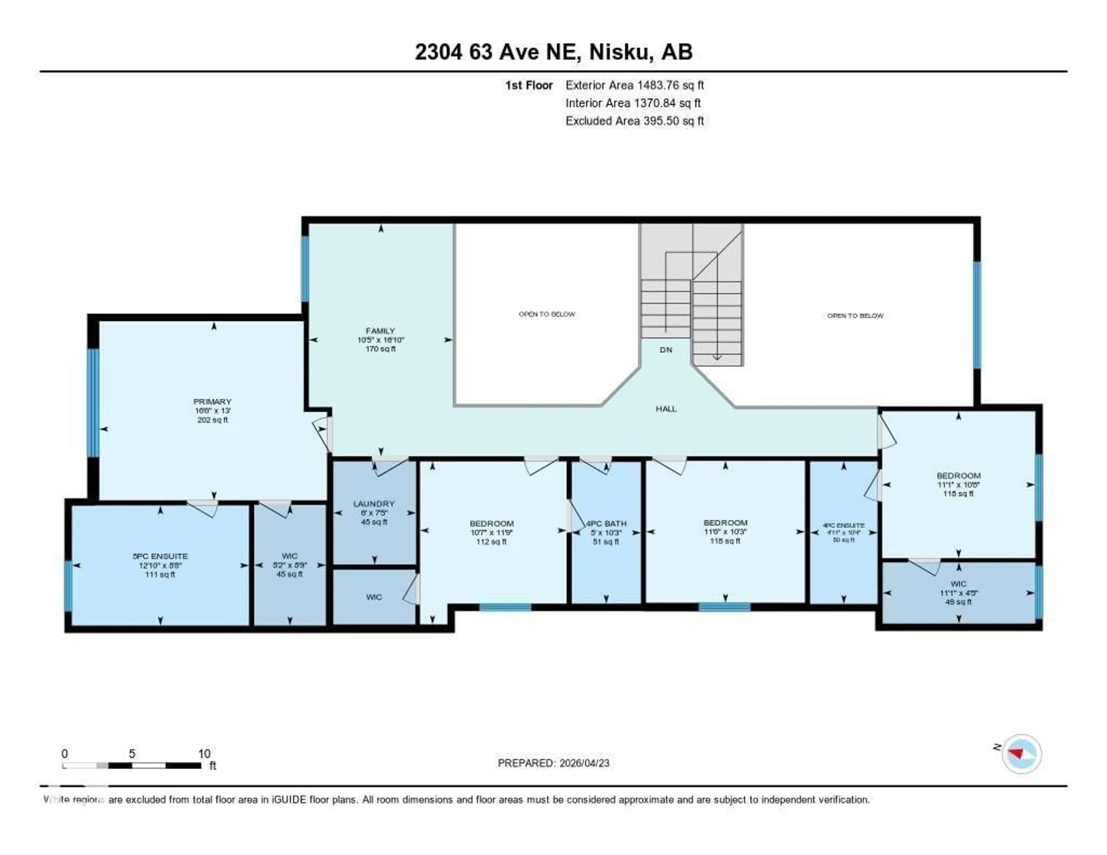 Floor plan for 2304 63 AV, Rural Leduc County Alberta T4X0K5