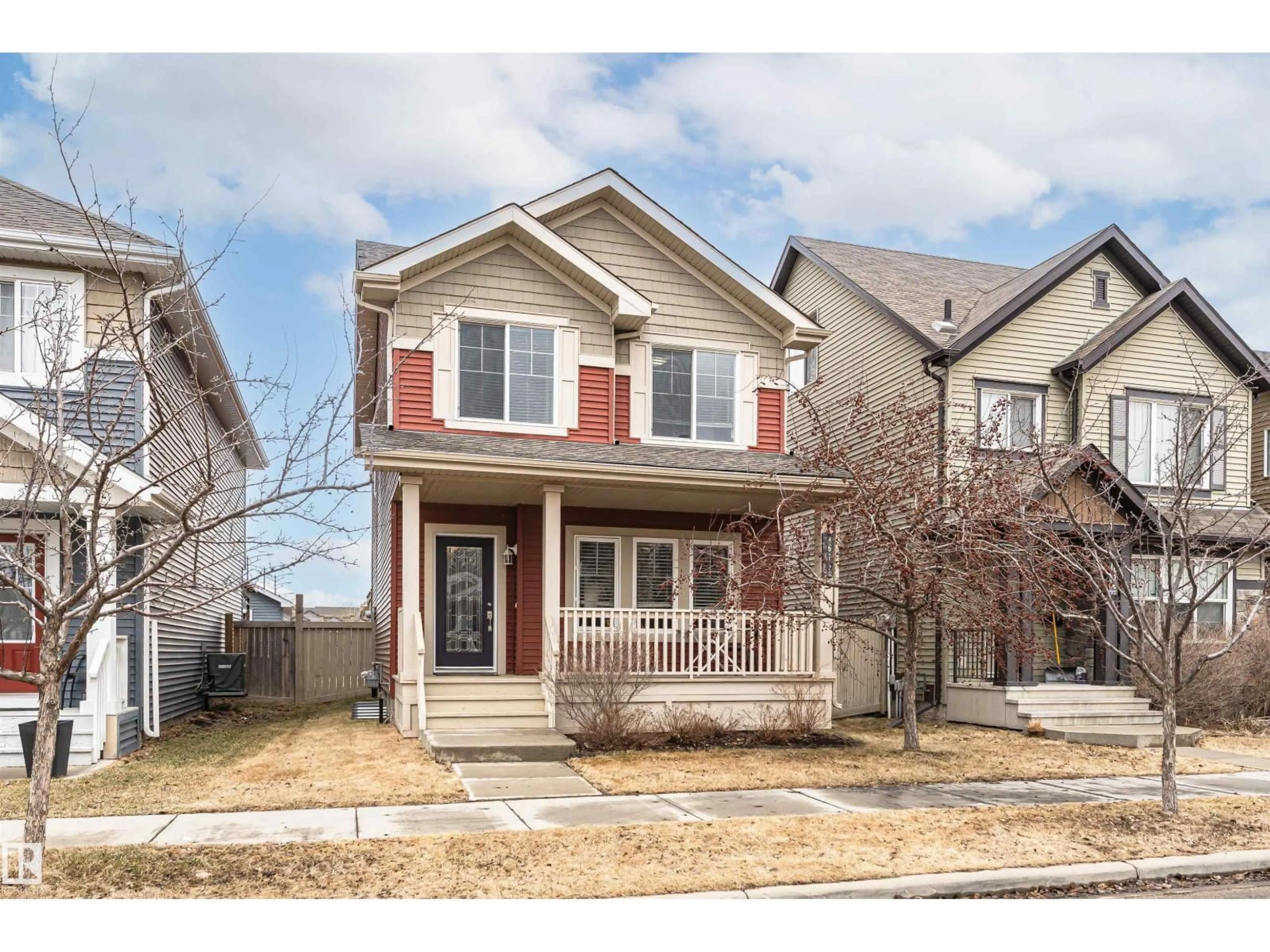 Home with vinyl exterior material, street for SW - 4613 CRABAPPLE RUN RU, Edmonton Alberta T6X0X8