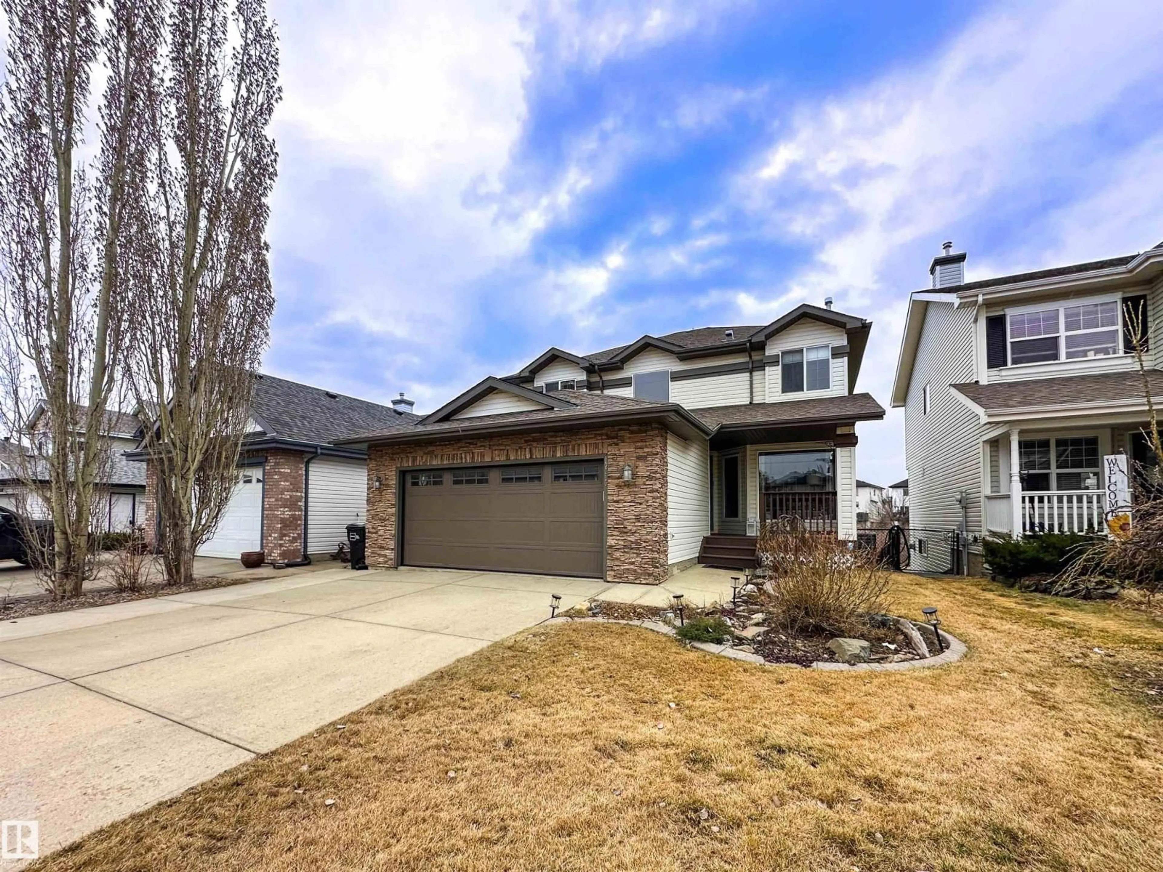 Home with brick exterior material, street for NW - 13715 149 AV, Edmonton Alberta T6V1R2