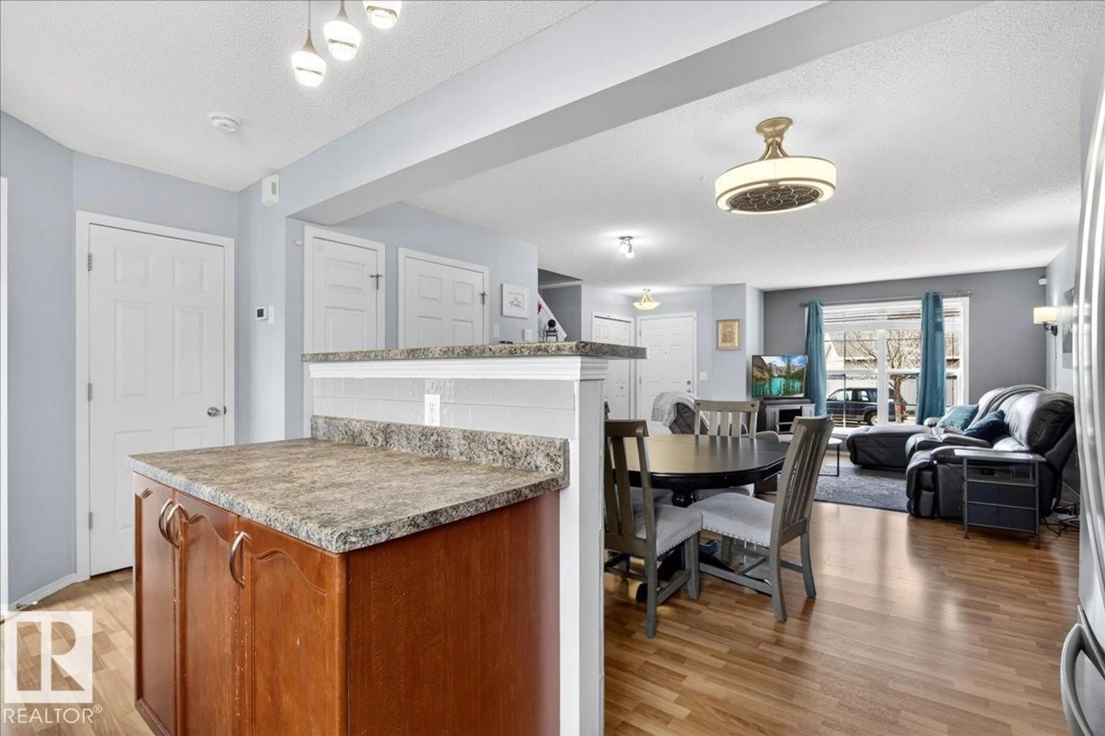 Open concept kitchen, unknown for SW - 7410 14A AV, Edmonton Alberta T6X0C3