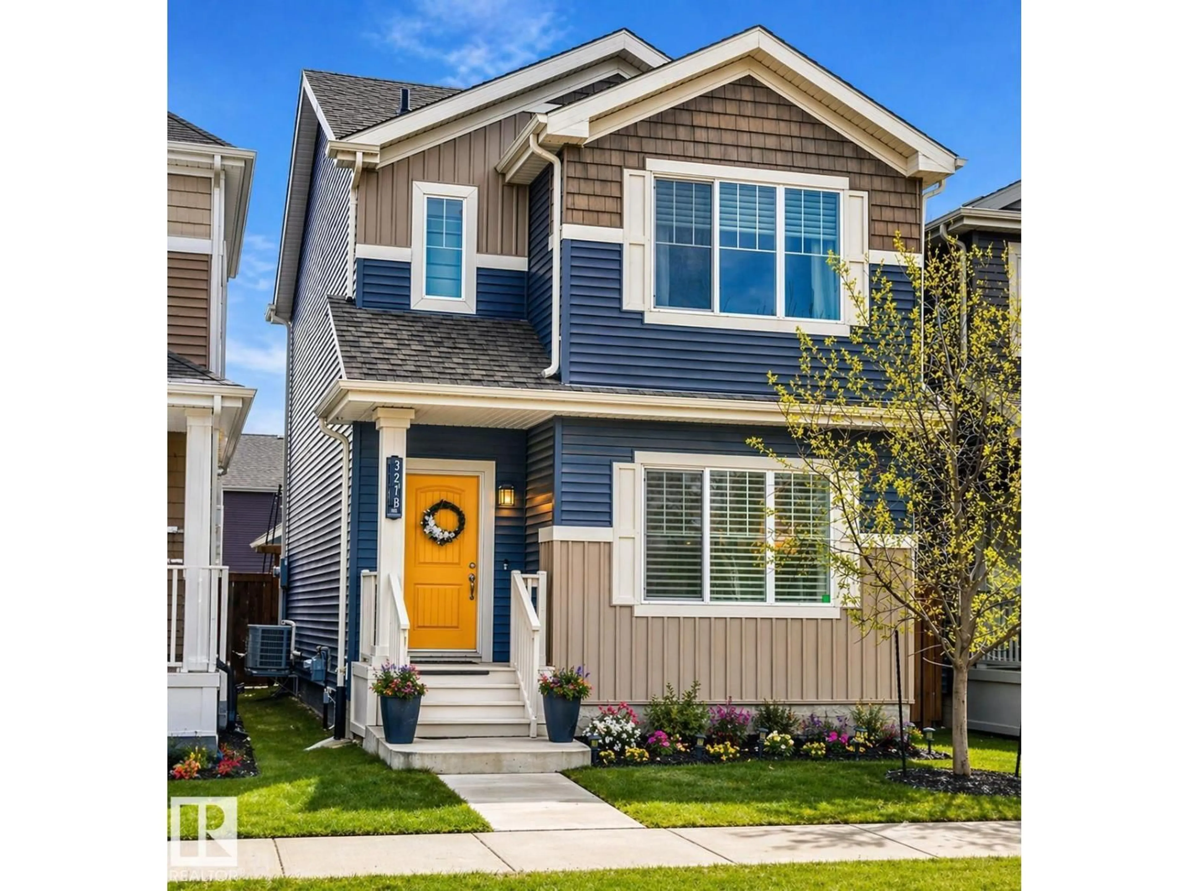 Home with vinyl exterior material, street for 3278 CHERRY CR, Edmonton Alberta T6X1Y5