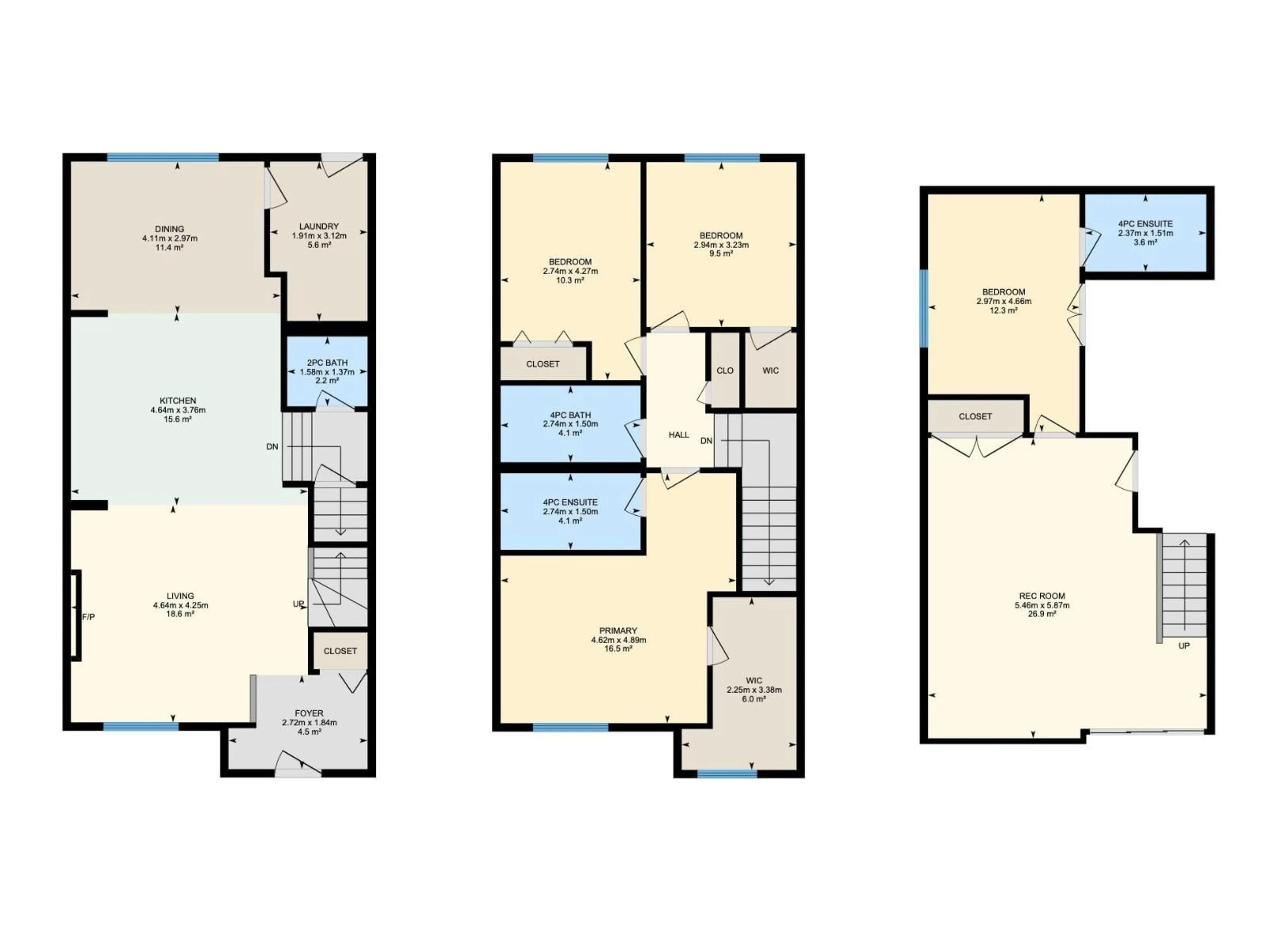 Floor plan for SW - 3199 CARPENTER LANDING LD, Edmonton Alberta T6W2Y7