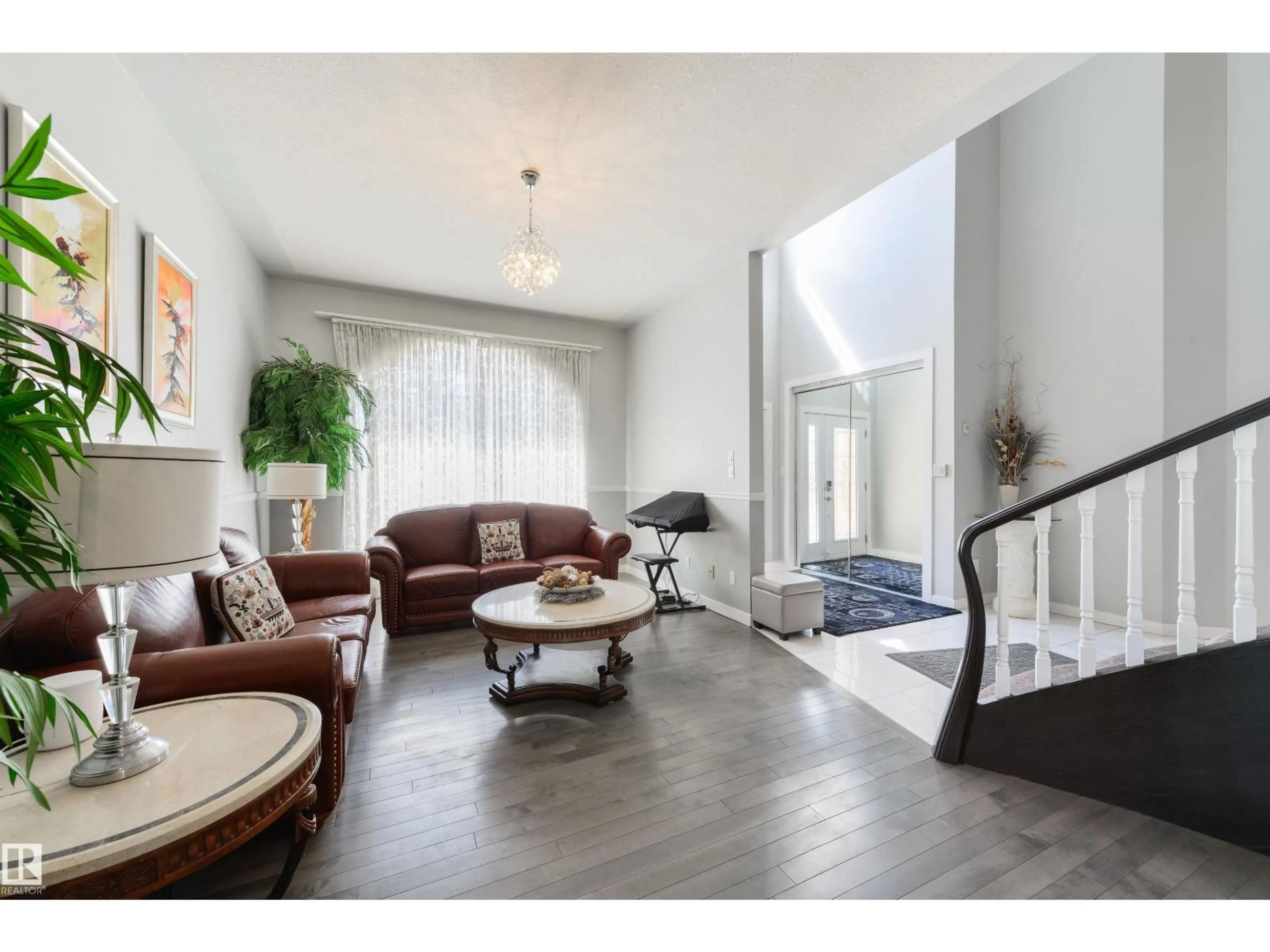 Living room with furniture, unknown for 445 WHISTON WY, Edmonton Alberta T6M2C9