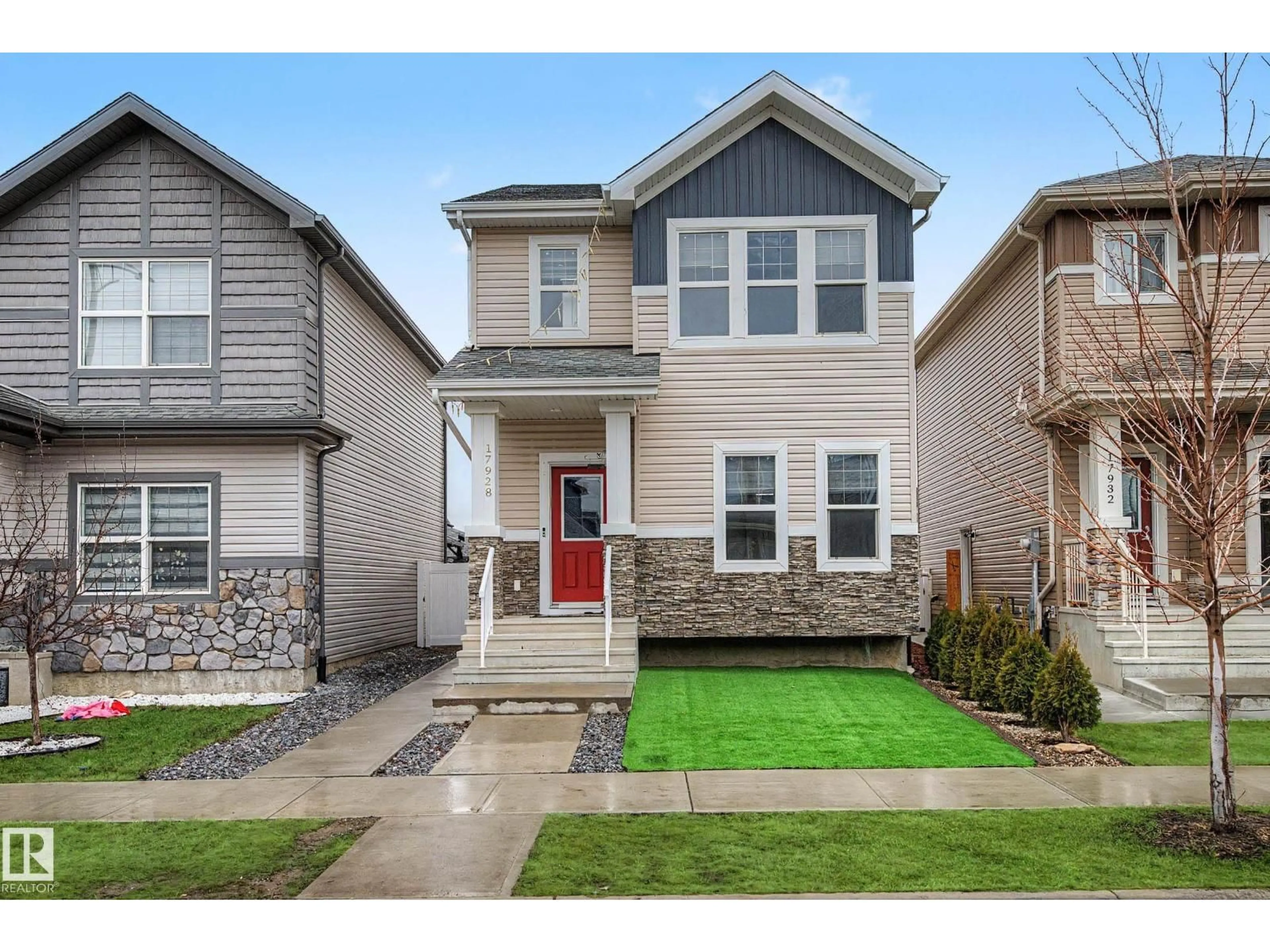 Home with brick exterior material, street for NW - 17928 62 ST, Edmonton Alberta T5Y3Z4