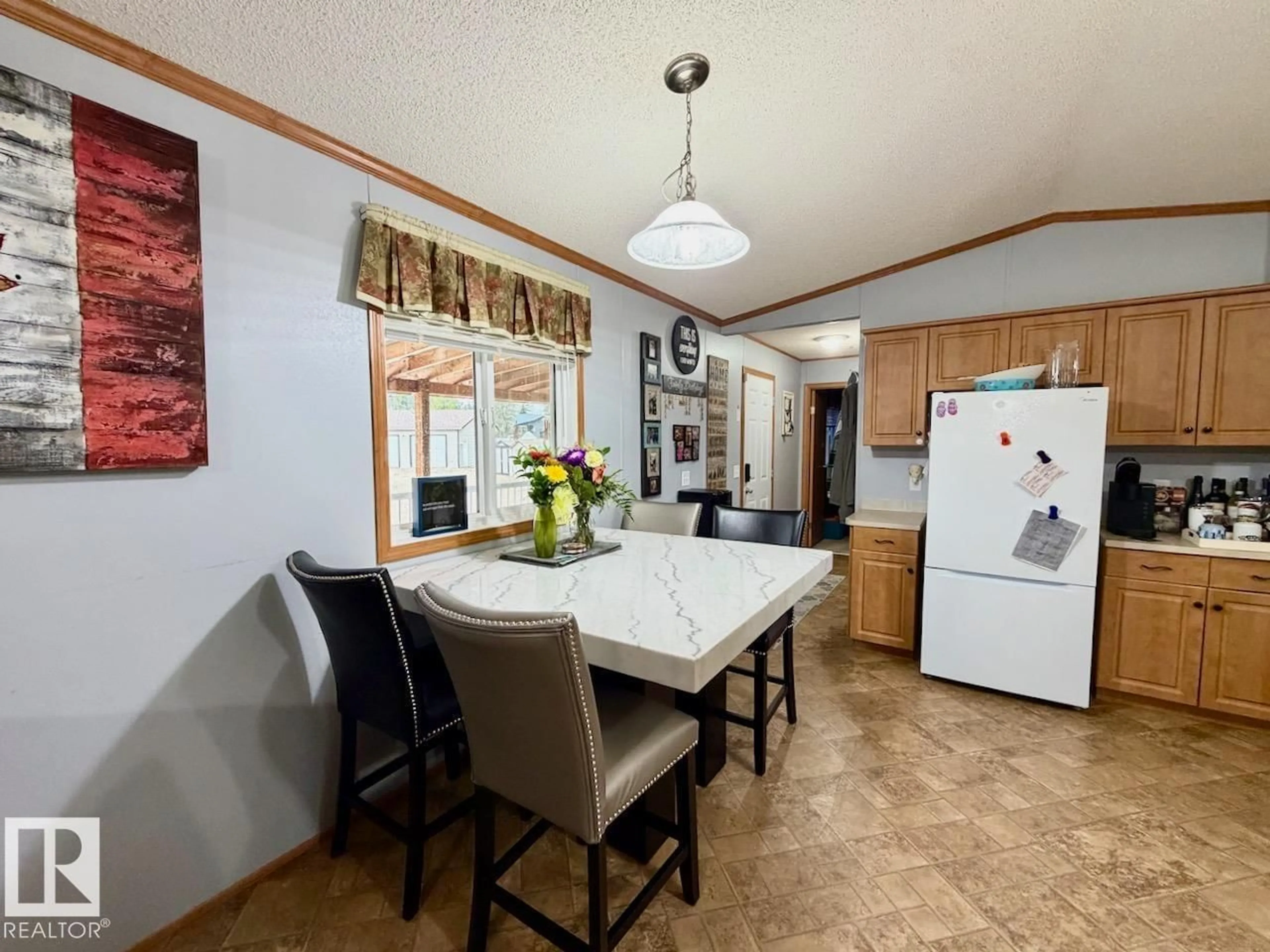 Open concept kitchen, ceramic/tile floor for 8414 TWP 502, Rural Brazeau County Alberta T7A2A3