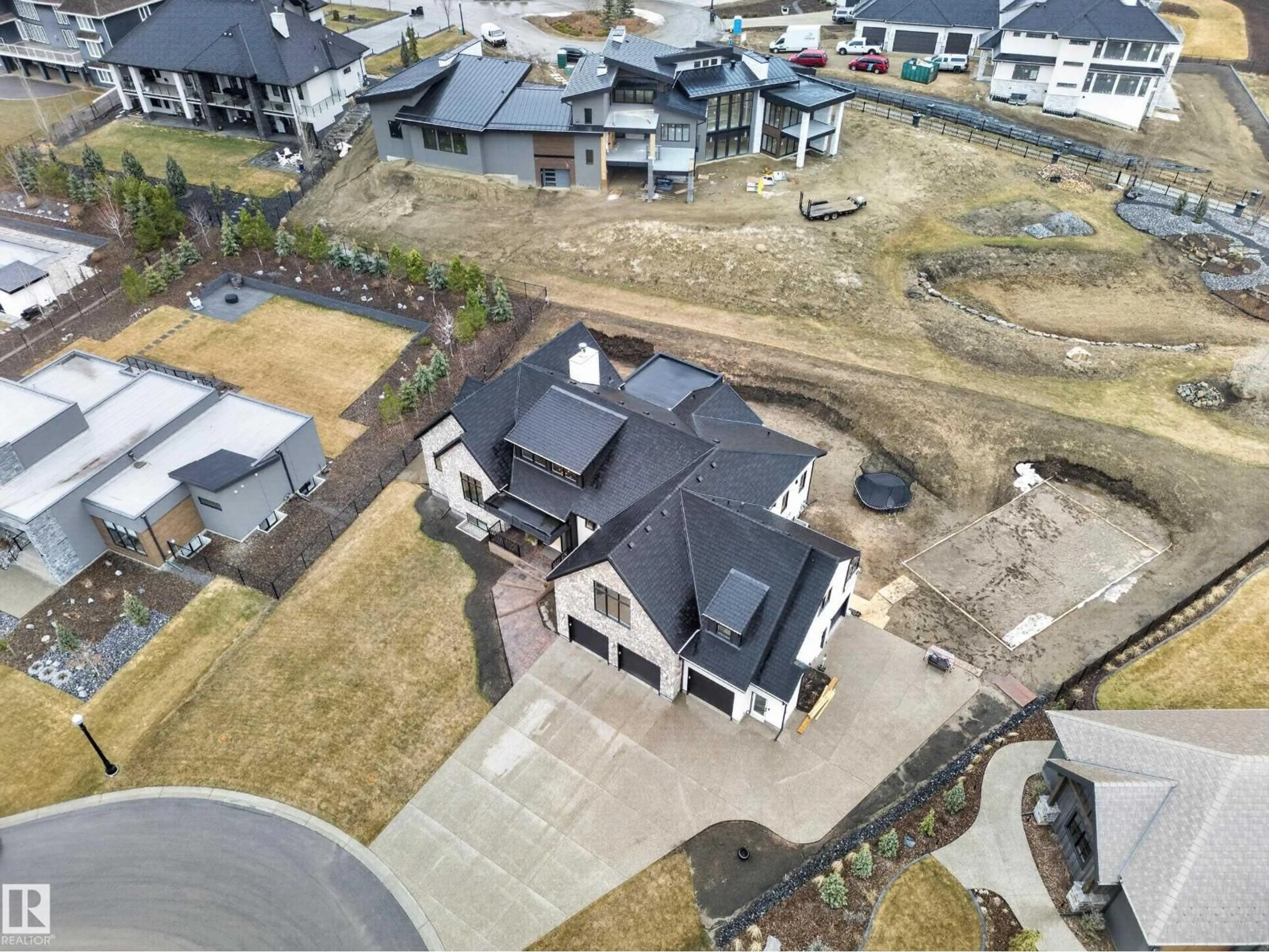 A pic from outside/outdoor area/front of a property/back of a property/a pic from drone, unknown for 68 54403 RGE ROAD 251, Rural Sturgeon County Alberta T5T0B5