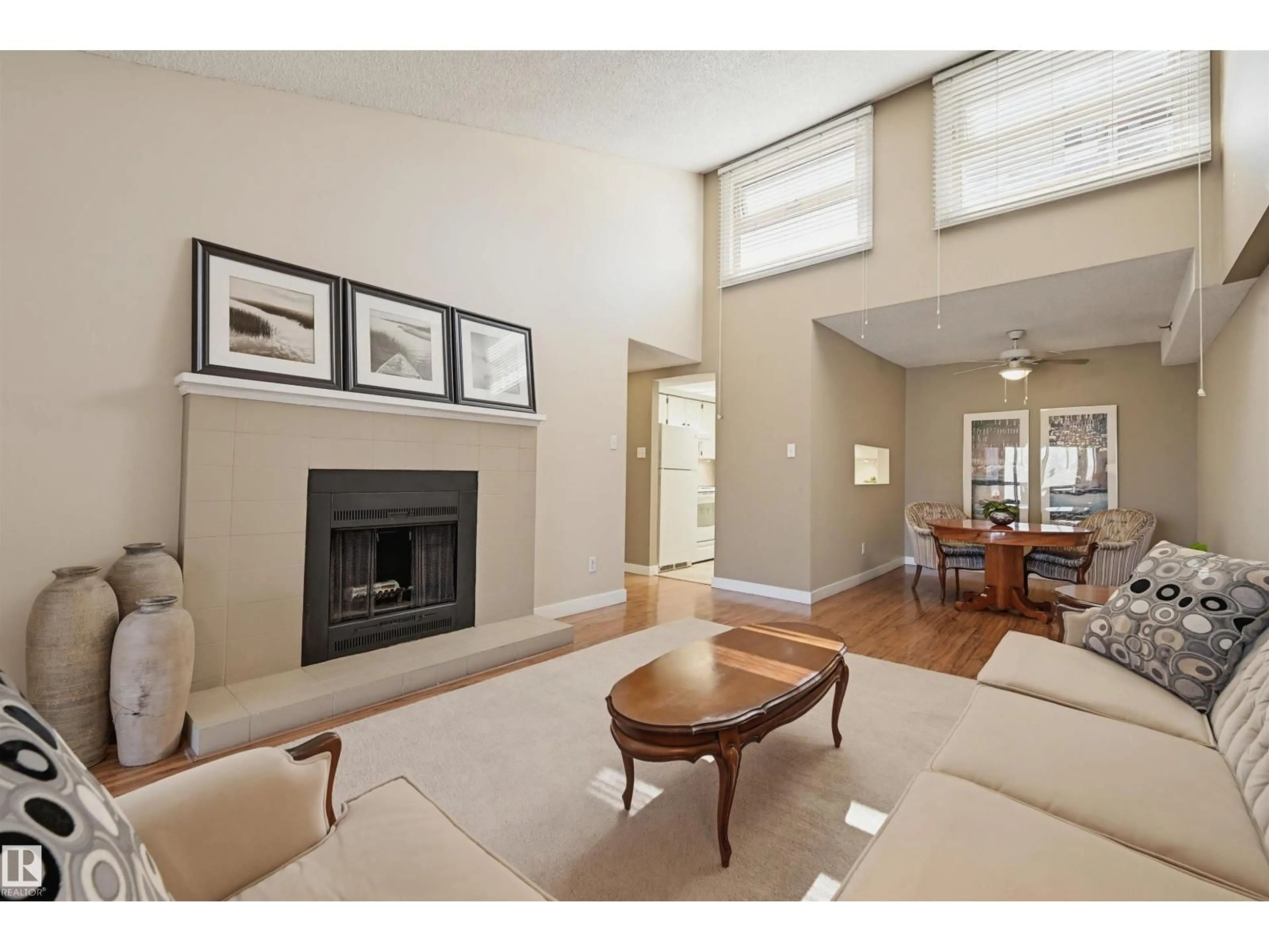 Living room with furniture, unknown for 403 - 10171 119 ST, Edmonton Alberta T5K1Z1