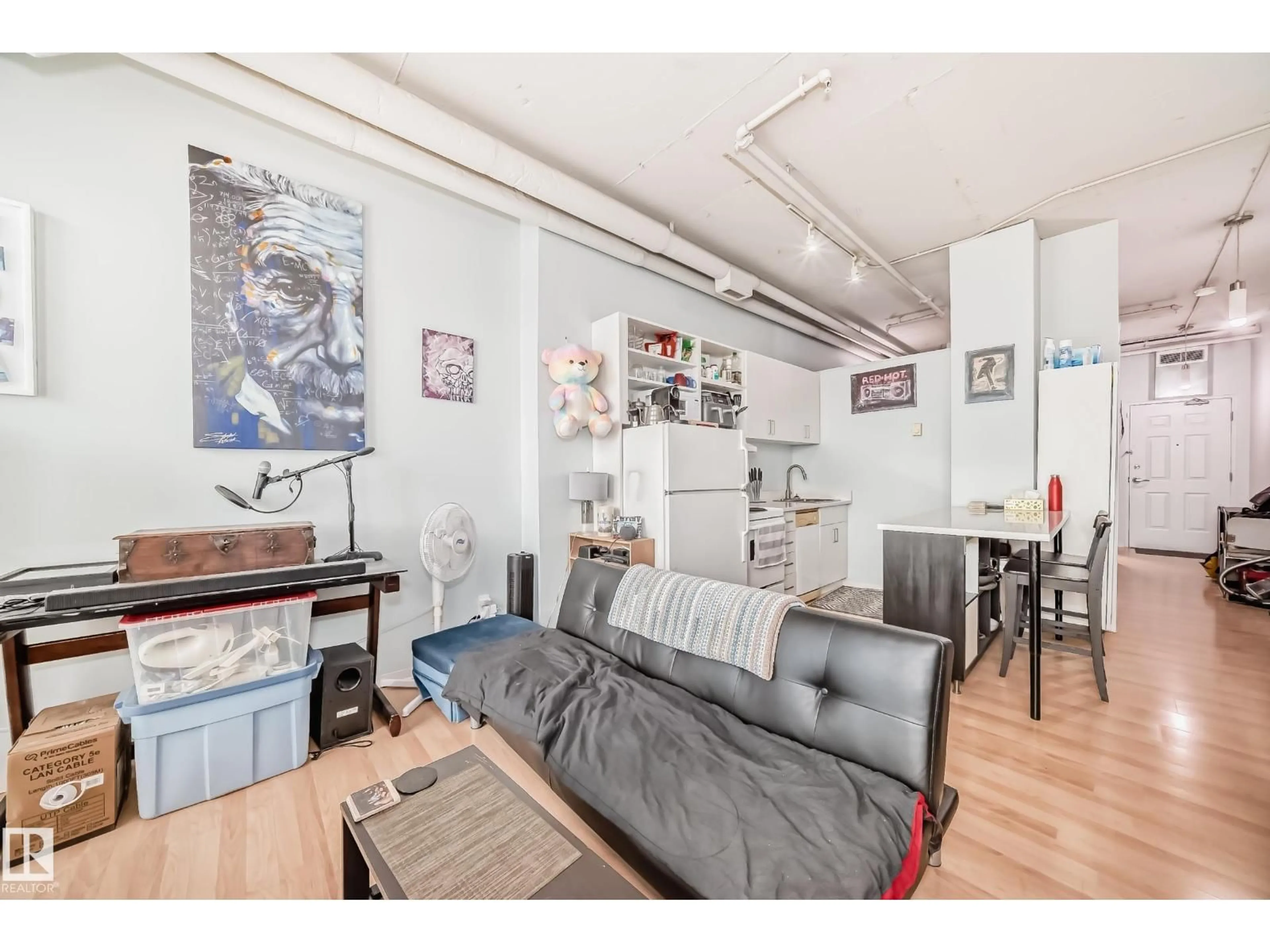 Living room with furniture, unknown for 10024 - 1207 JASPER AV, Edmonton Alberta T5J1R9