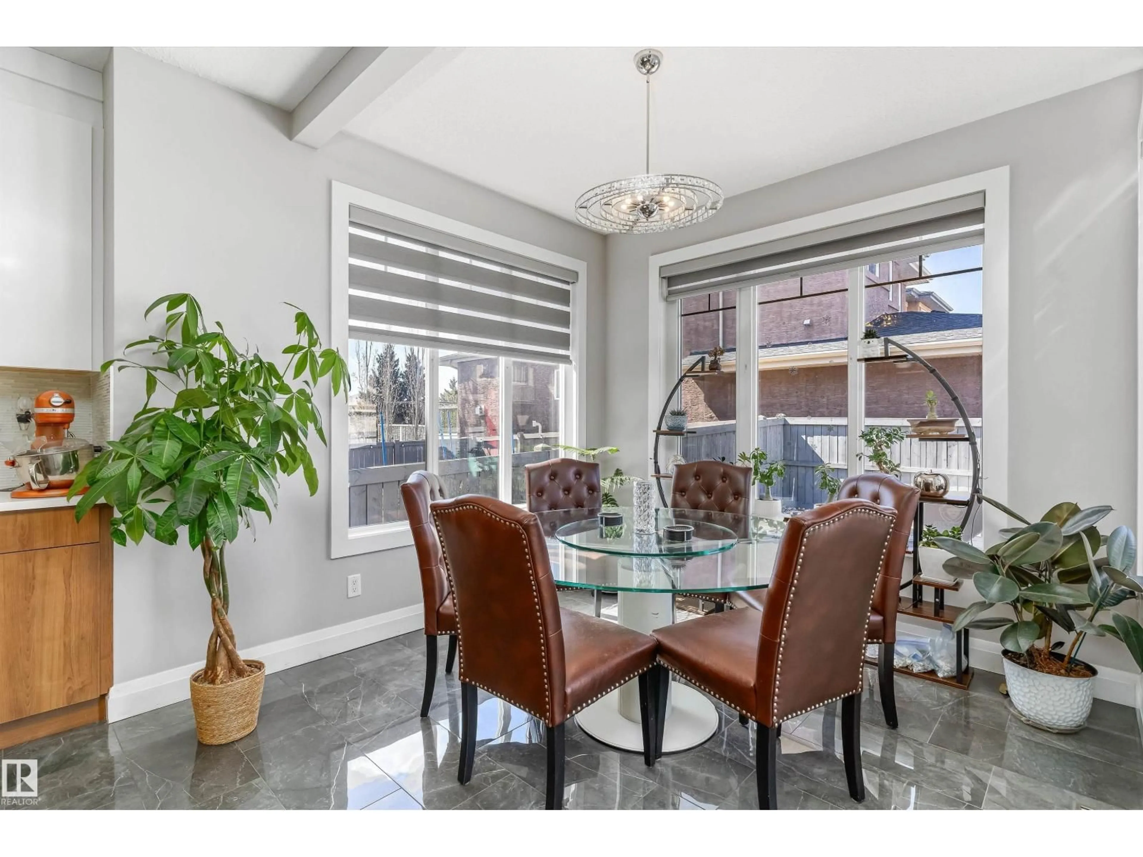 Dining room, ceramic/tile floor for NW - 18096 89 ST, Edmonton Alberta T5Z0J5