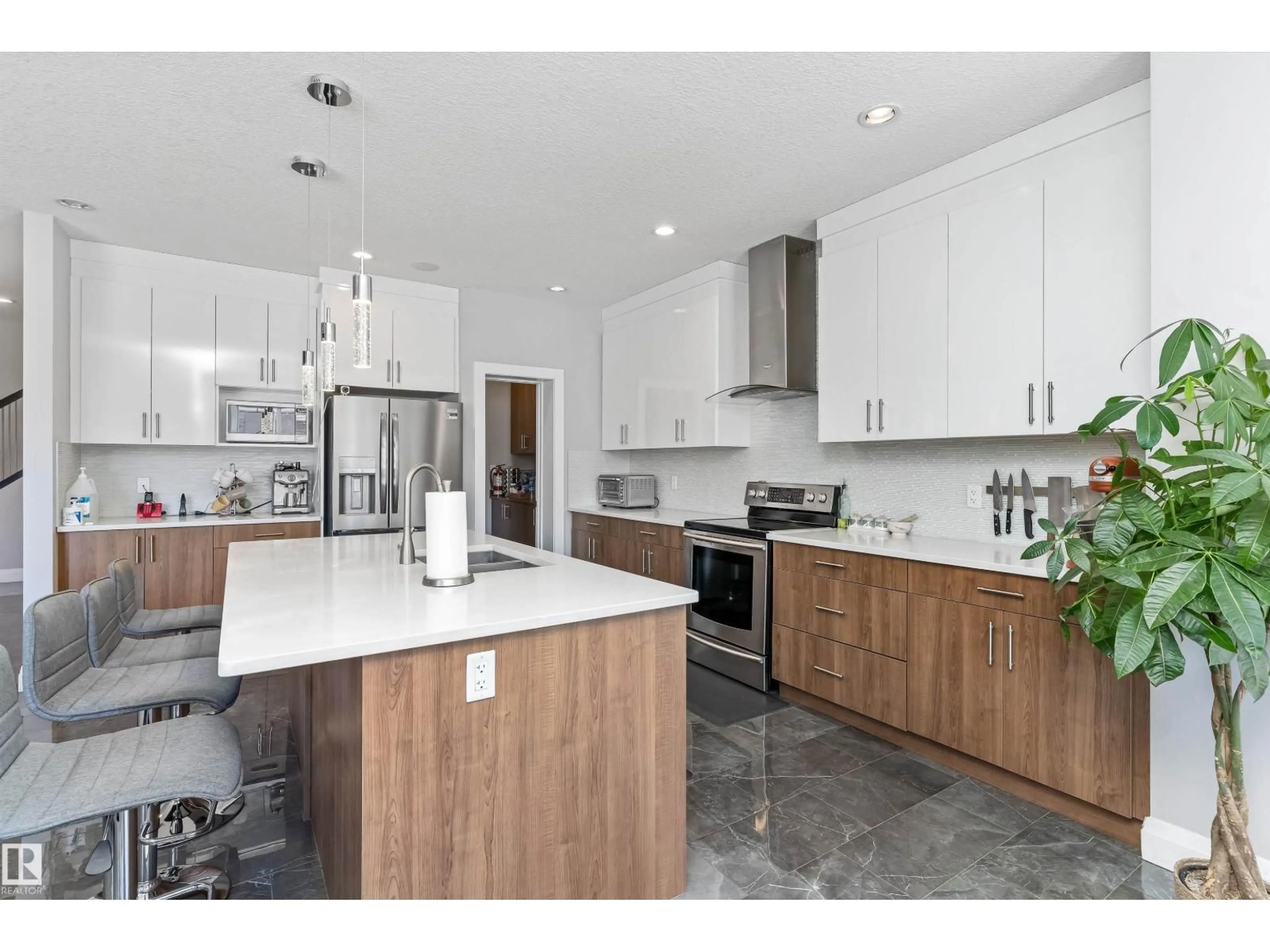 Open concept kitchen, unknown for NW - 18096 89 ST, Edmonton Alberta T5Z0J5