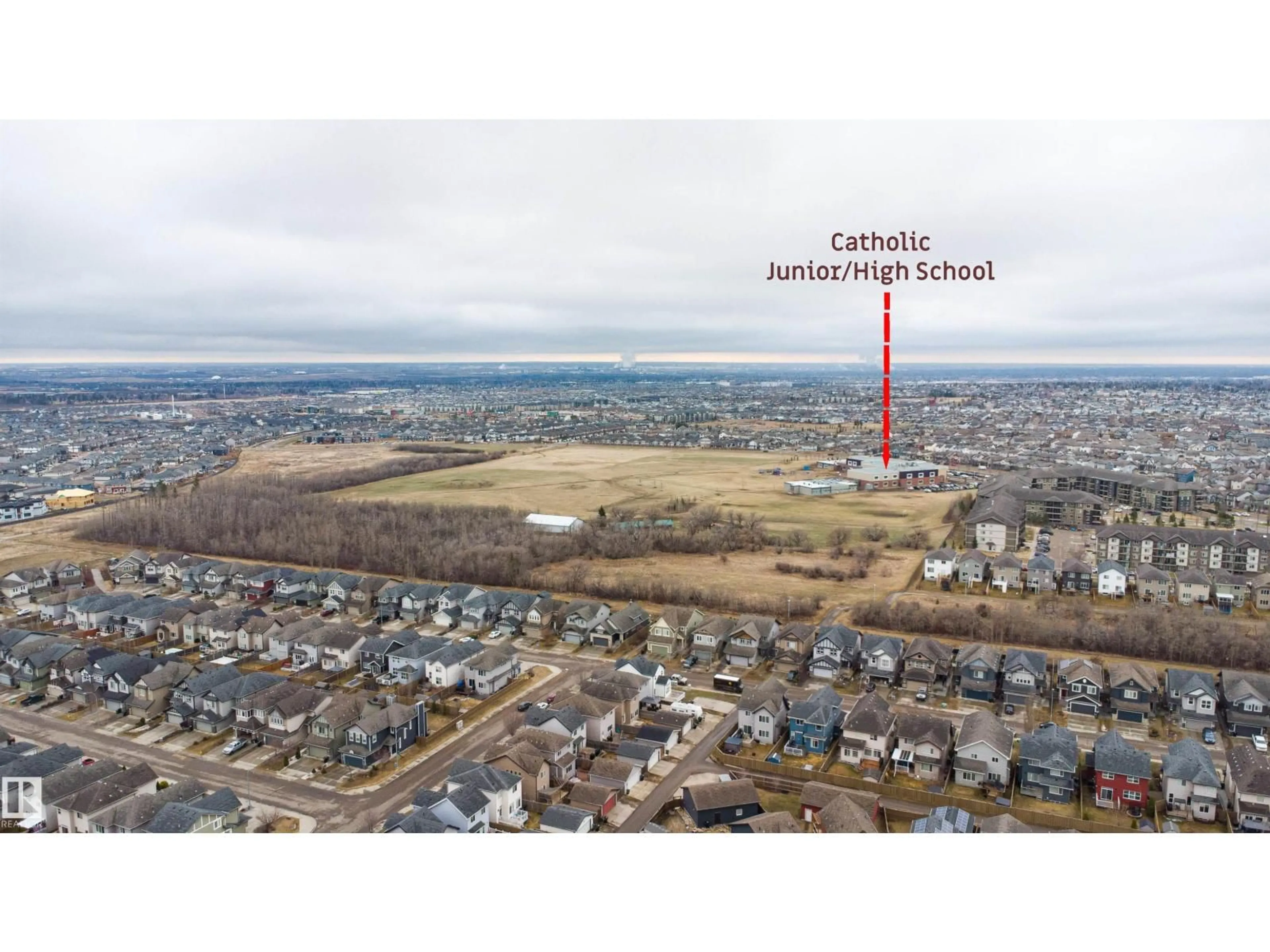 A pic from outside/outdoor area/front of a property/back of a property/a pic from drone, unknown for 17588 59 ST, Edmonton Alberta T5Y0W8