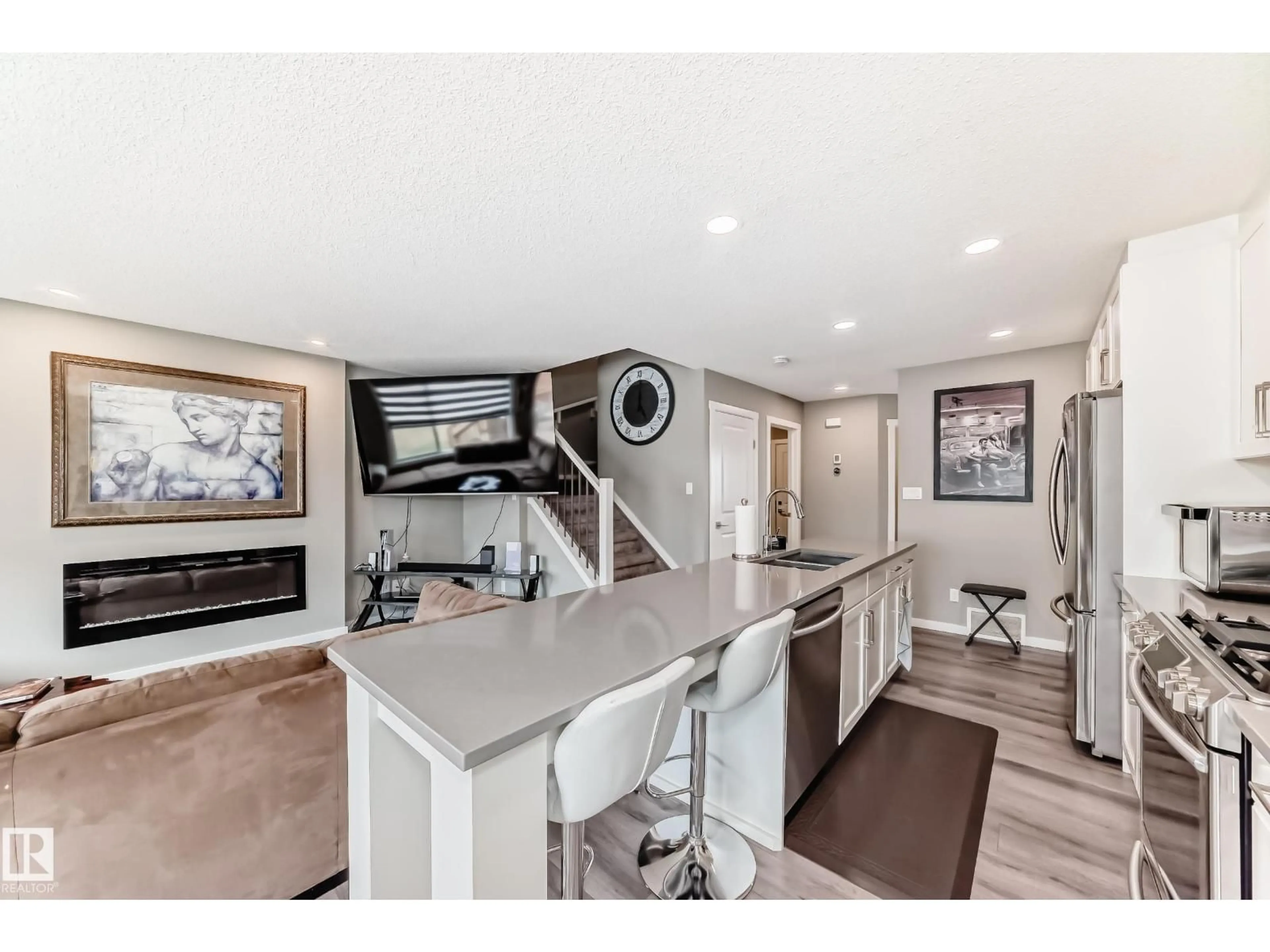 Open concept kitchen, unknown for 9 ROLSTON CO, Leduc Alberta T9E1L1