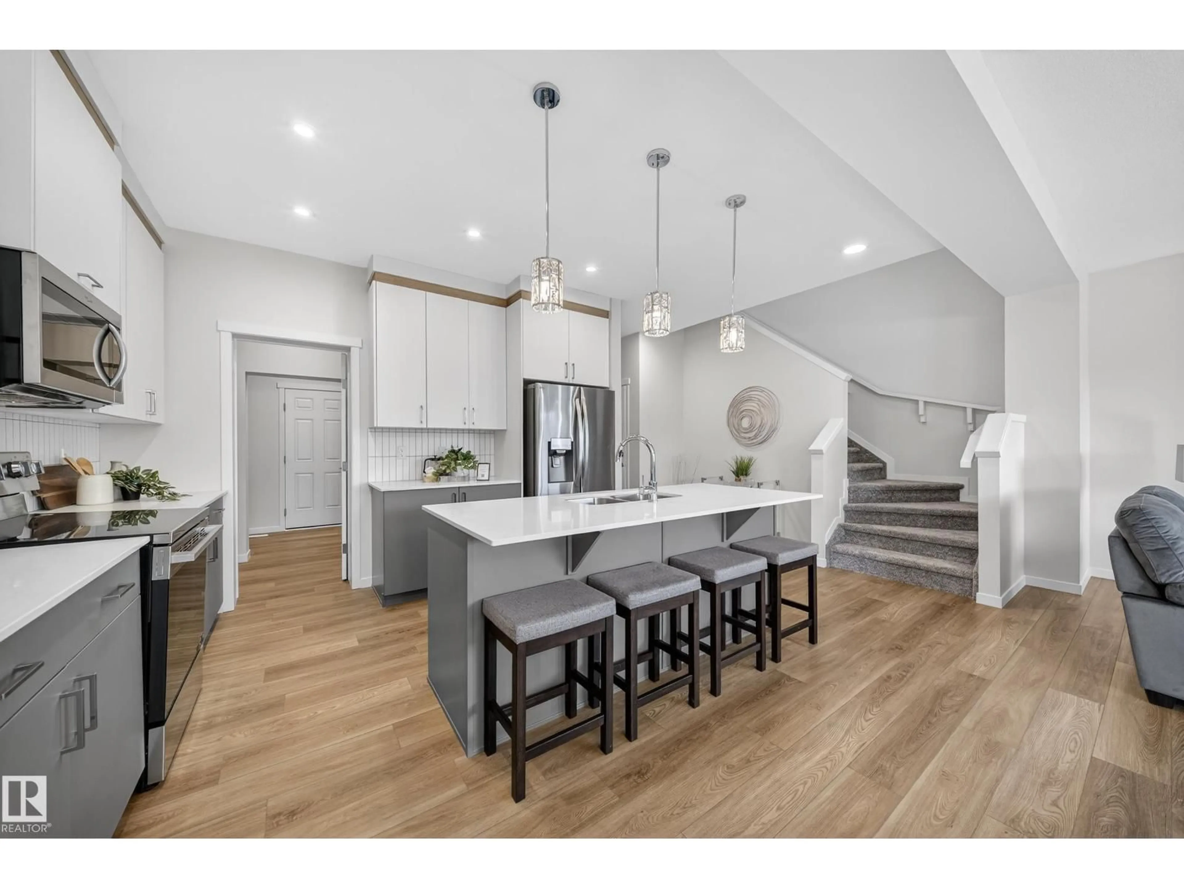 Open concept kitchen, unknown for NW - 20723 24 AV, Edmonton Alberta T6M2C4