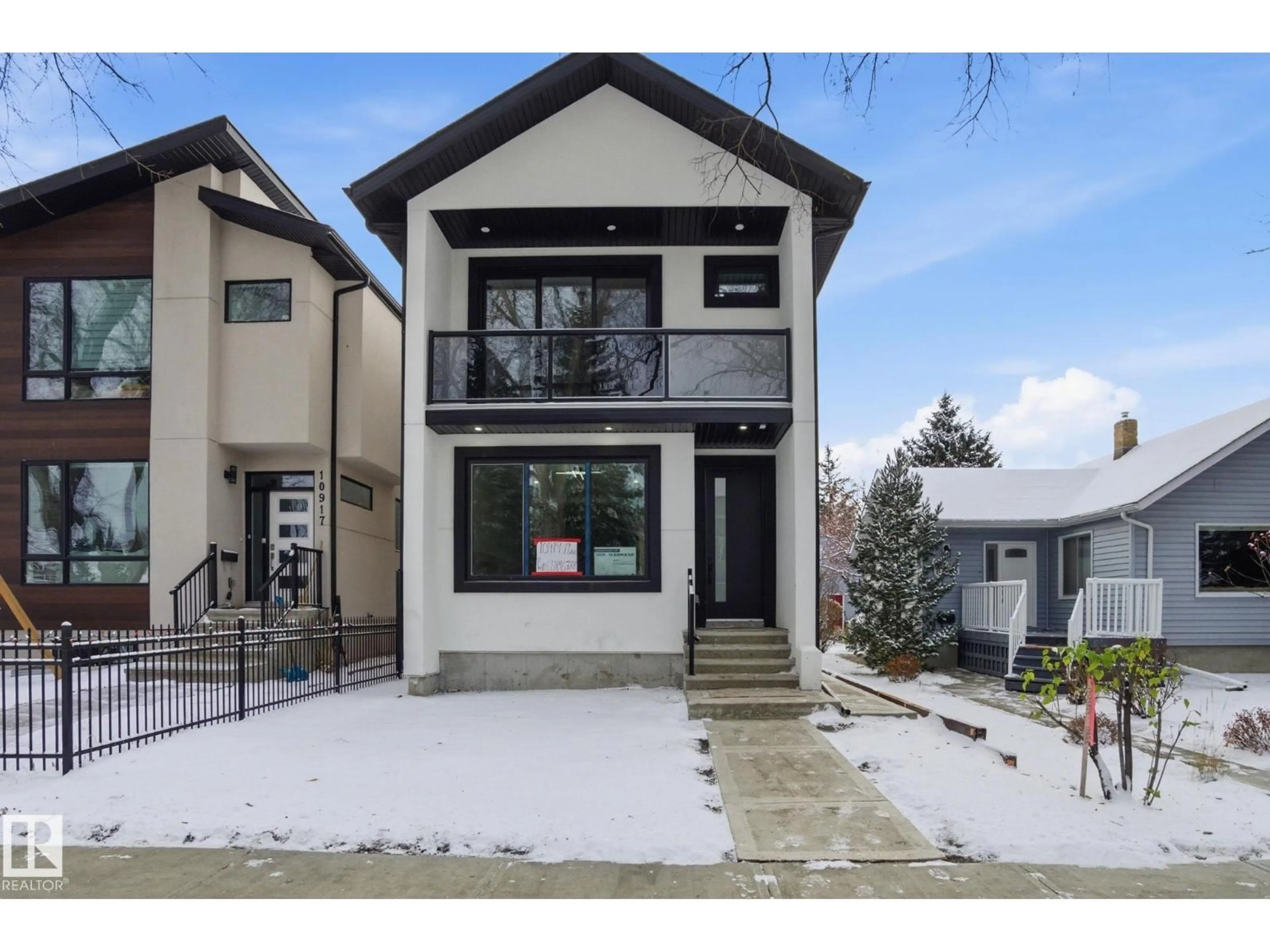 Home with brick exterior material, street for 10919 79 AV, Edmonton Alberta T6G0P1