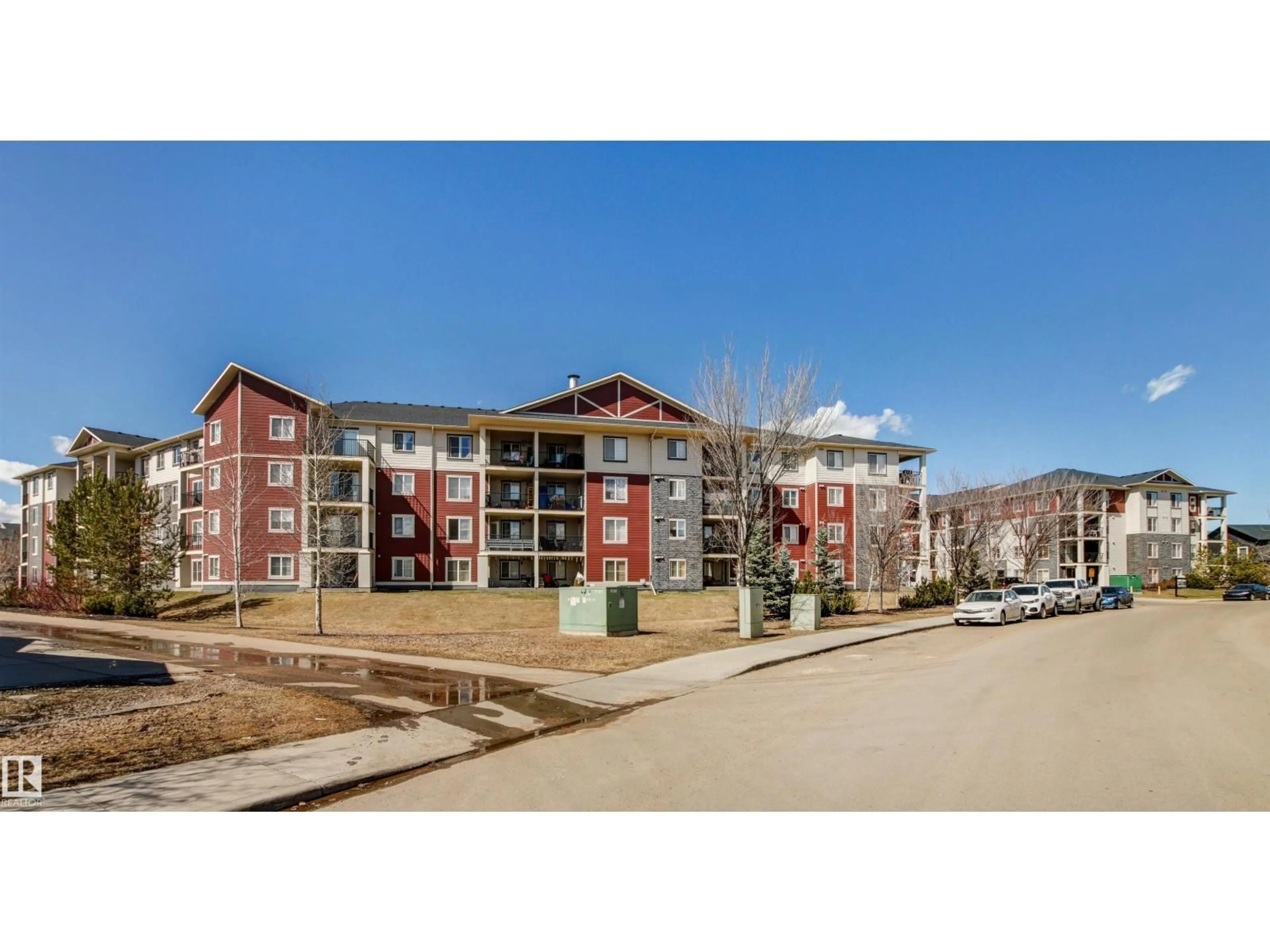 A pic from outside/outdoor area/front of a property/back of a property/a pic from drone, unknown for #208 - 18122 77 ST NW, Edmonton Alberta T5Z0N7