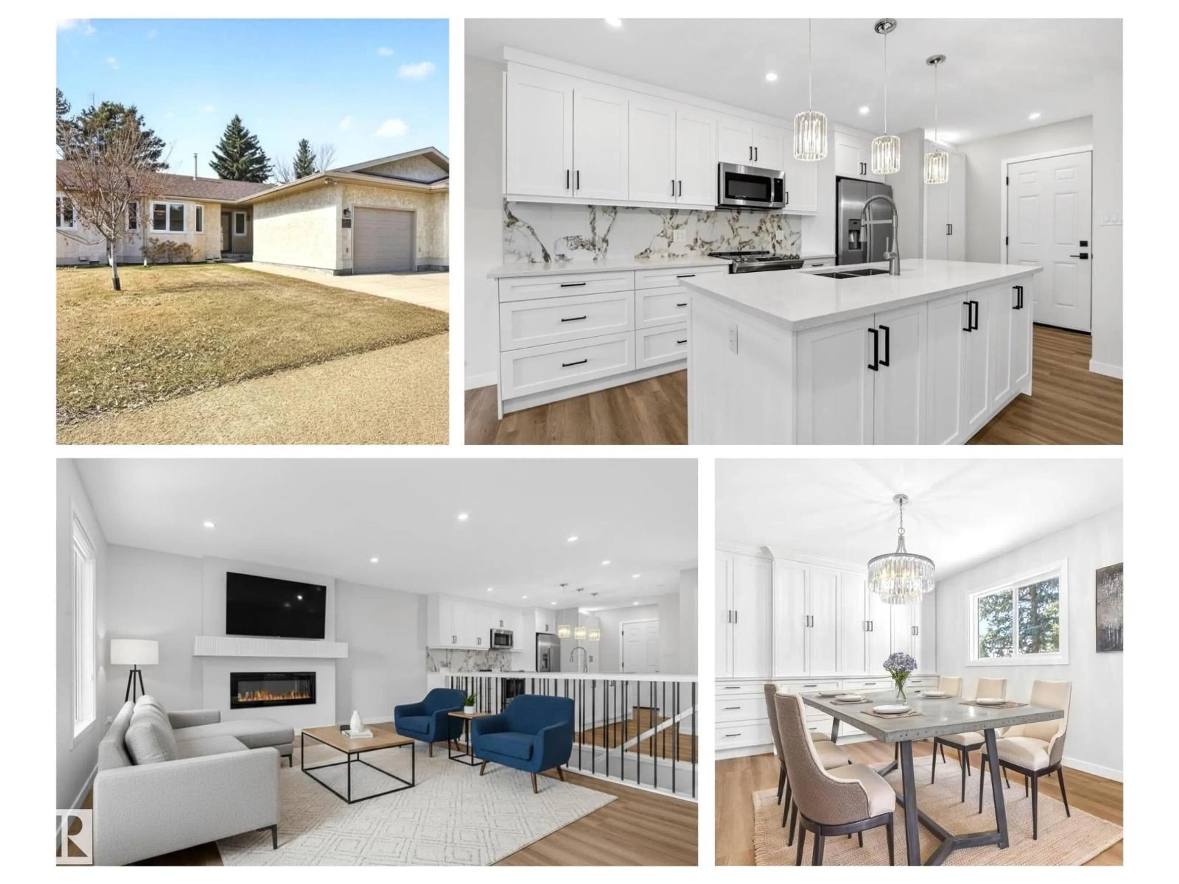 Open concept kitchen, unknown for 257 KNOTTWOOD RD N, Edmonton Alberta T6X4B9