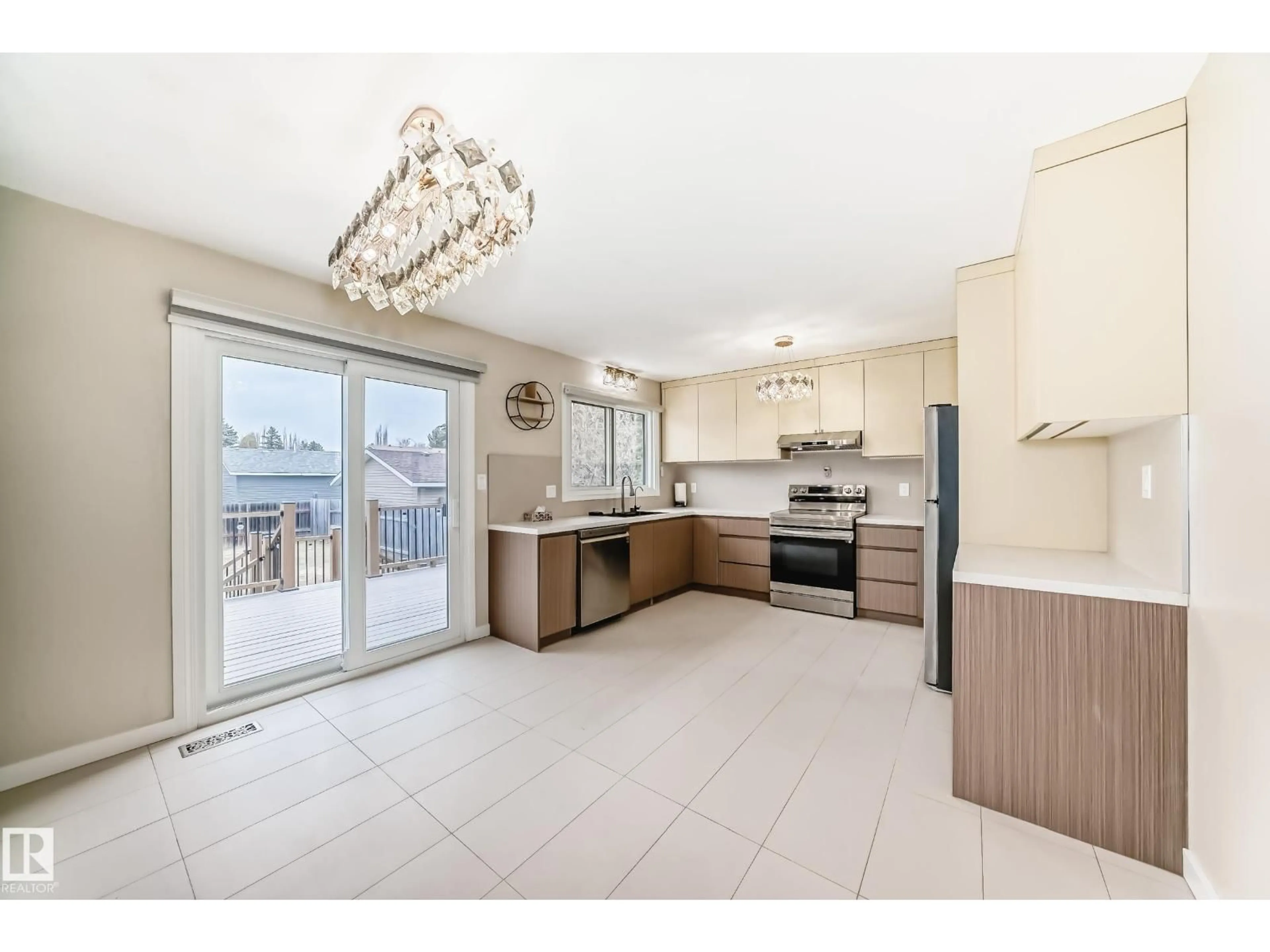 Open concept kitchen, unknown for 2039 48 ST, Edmonton Alberta T6L2W5