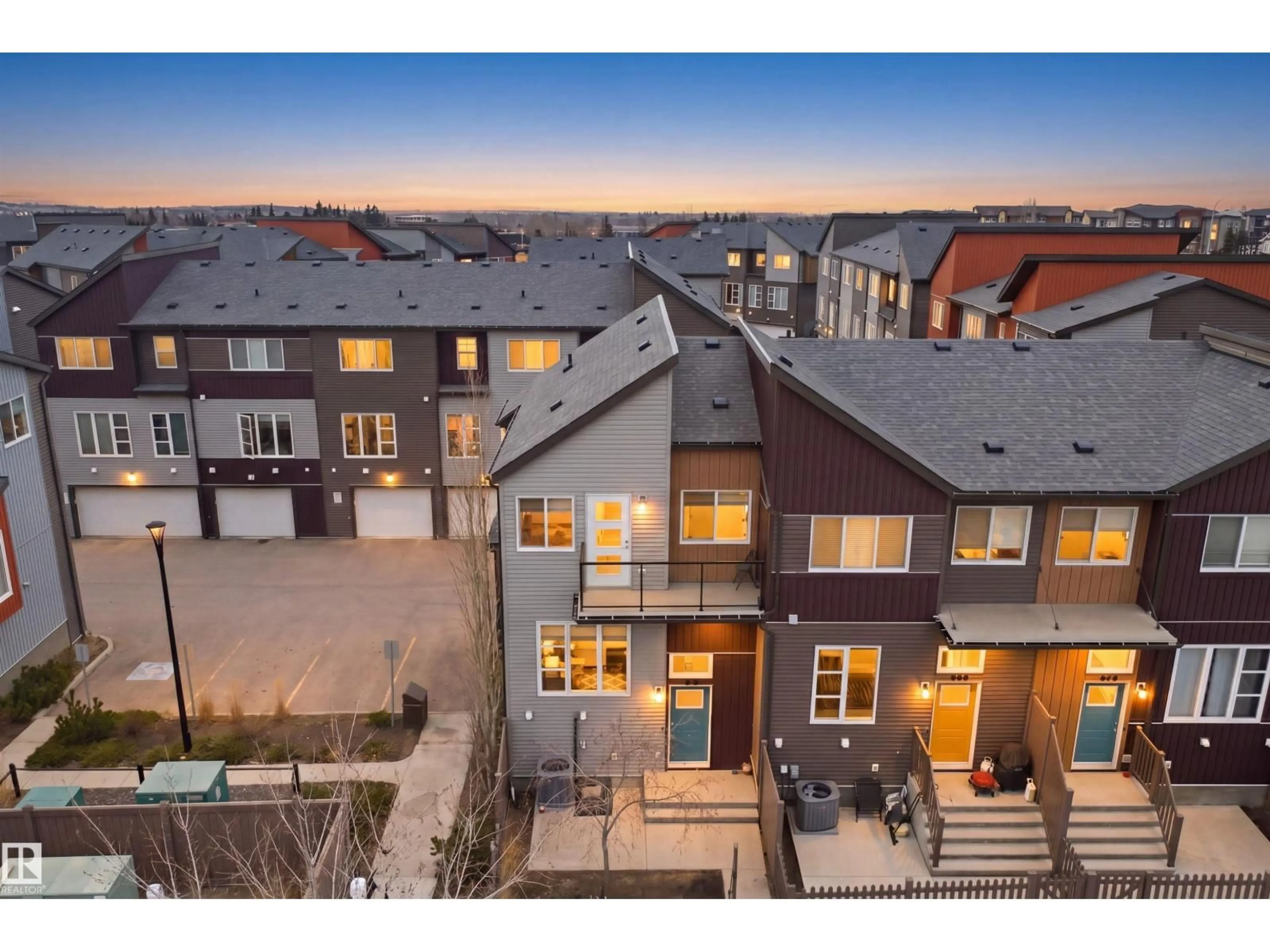 A pic from outside/outdoor area/front of a property/back of a property/a pic from drone, unknown for #18 - 4470 PROWSE ROAD, Edmonton Alberta T6W3R5