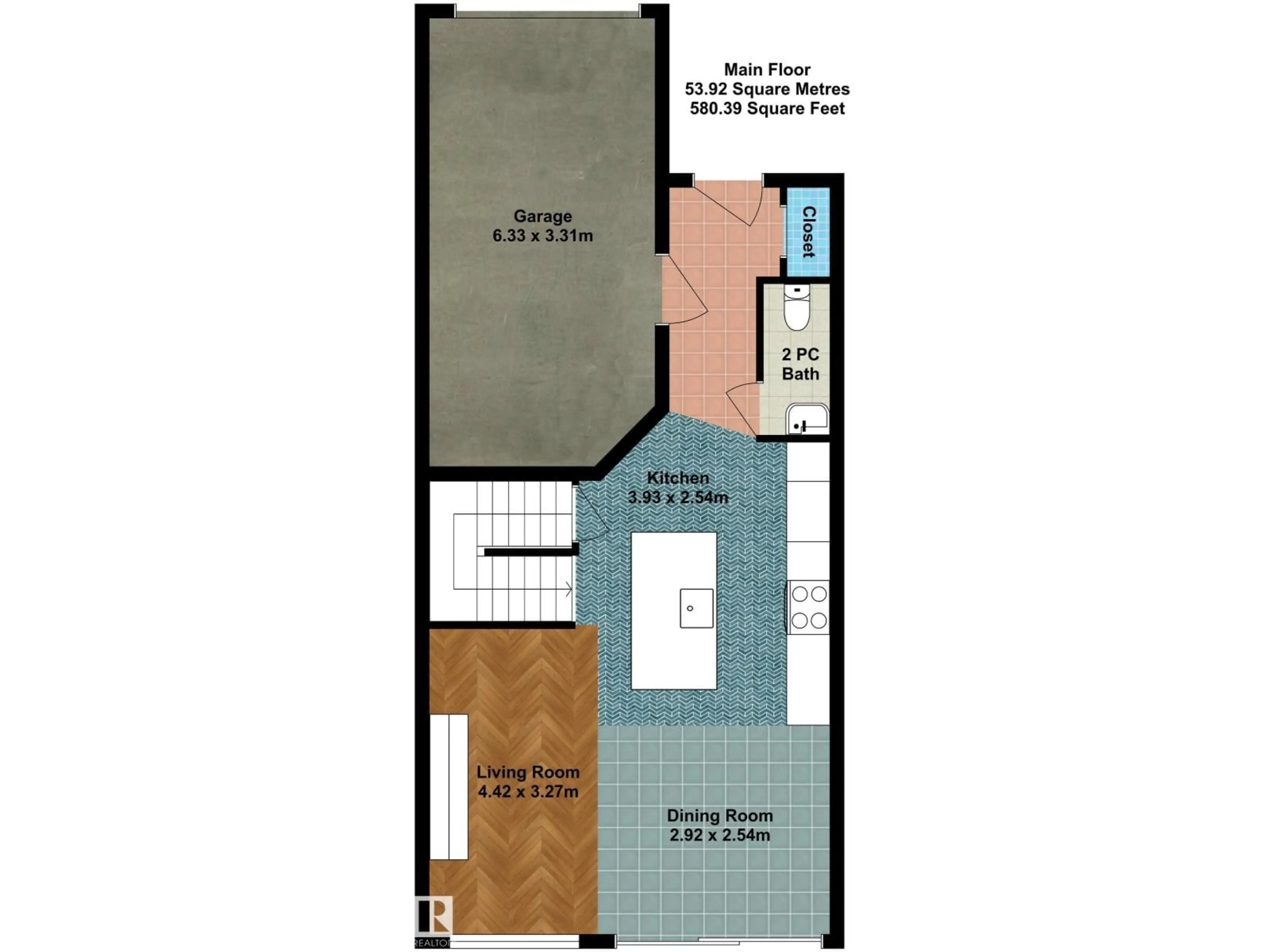 Floor plan for 5487 CRABAPPLE LOOP, Edmonton Alberta T6X1S5