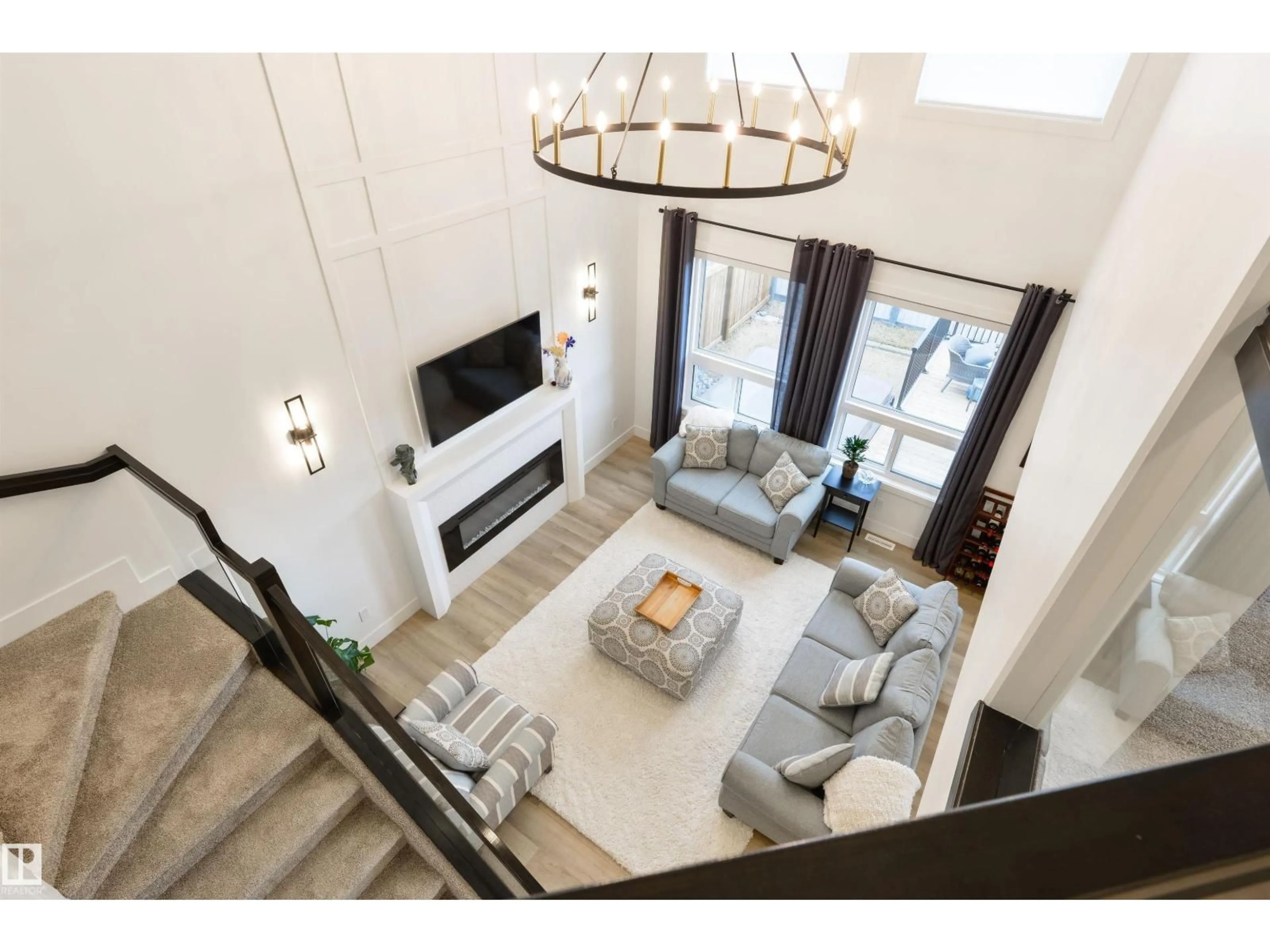 Living room with furniture, unknown for 36 AVONLEA WY, Spruce Grove Alberta T7X0Y3