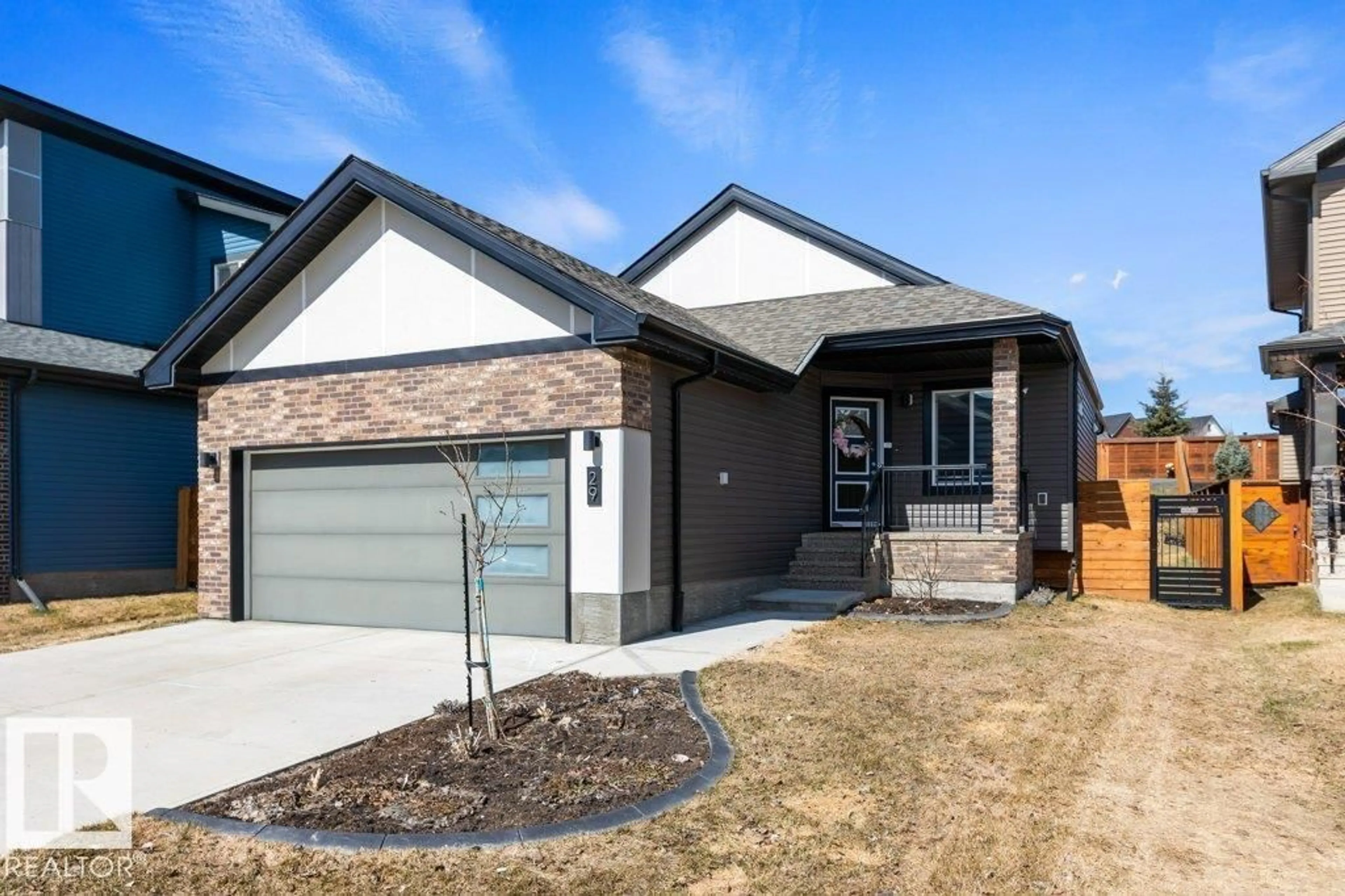 Home with brick exterior material, street for 29 RATELLE CI, St. Albert Alberta T8N7T8